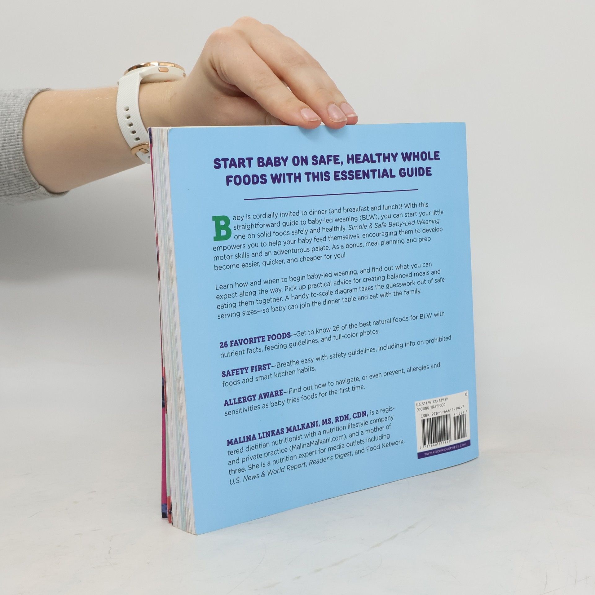 Malina Linkas Malkani Simple & Safe Baby-led Weaning