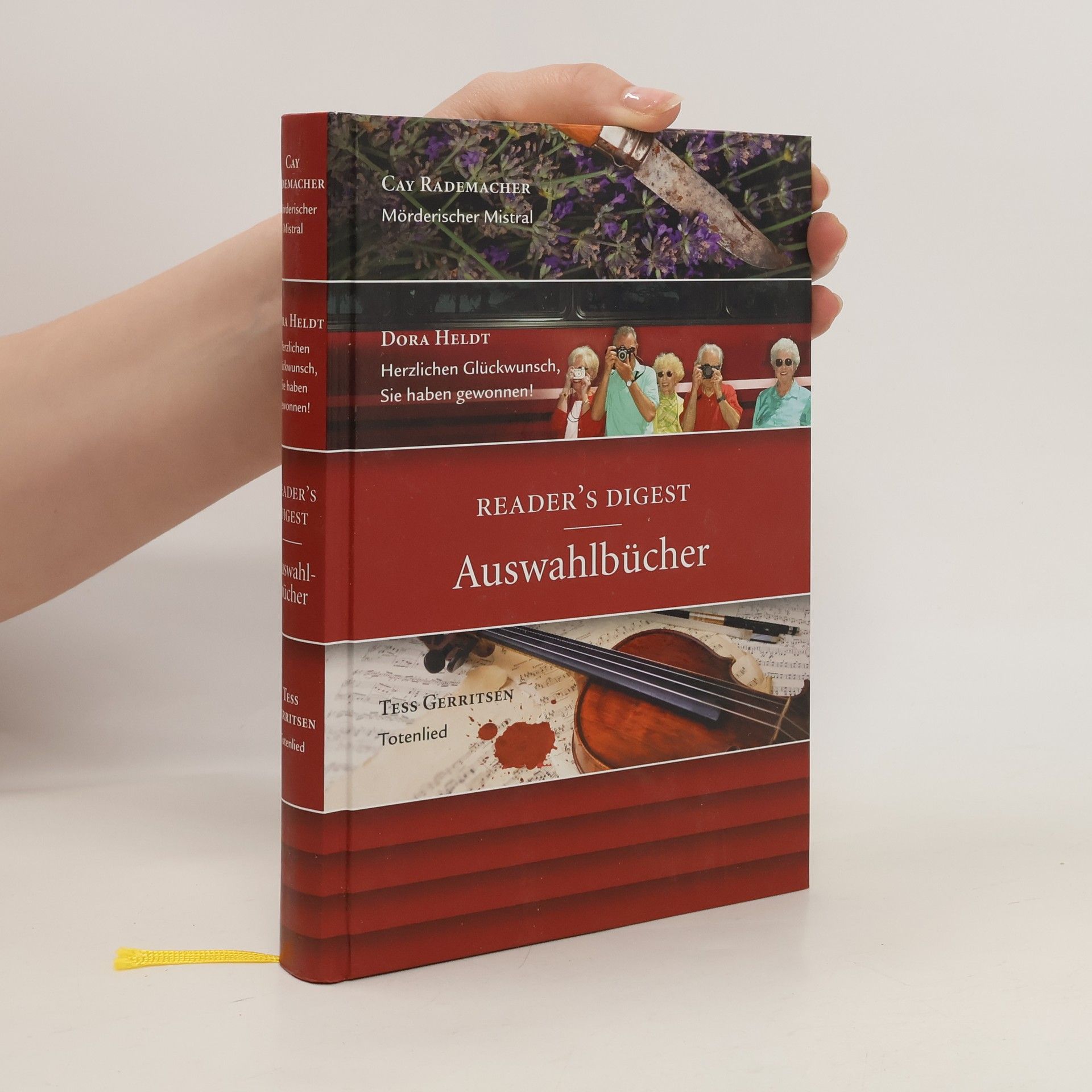 Cay Rademacher Auswahlbücher: Mörderischer Mistral; Herzlichen Glückwunsch, Sie haben gewonnen!; Totenlied
