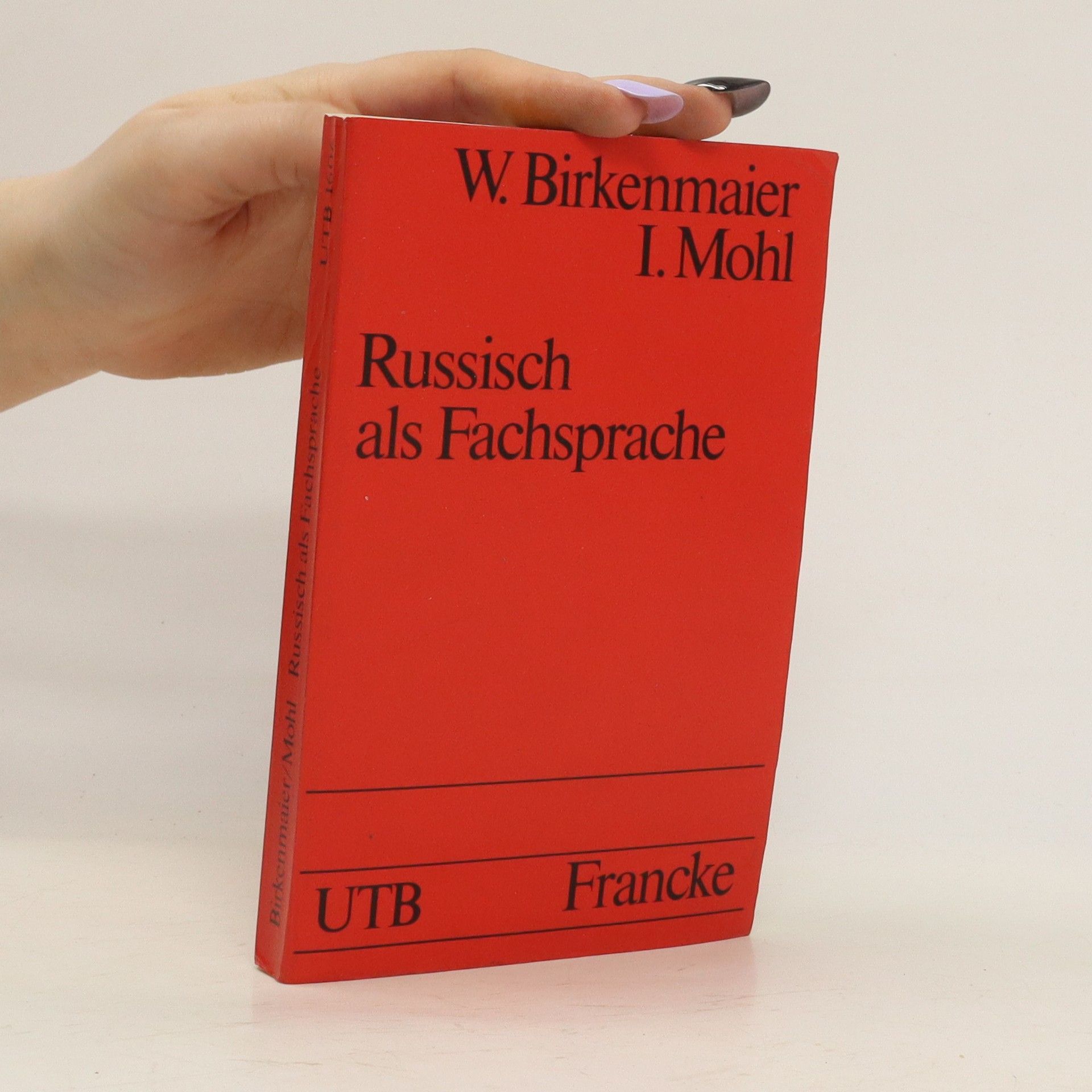 Willy Birkenmaier Russisch als Fachsprache