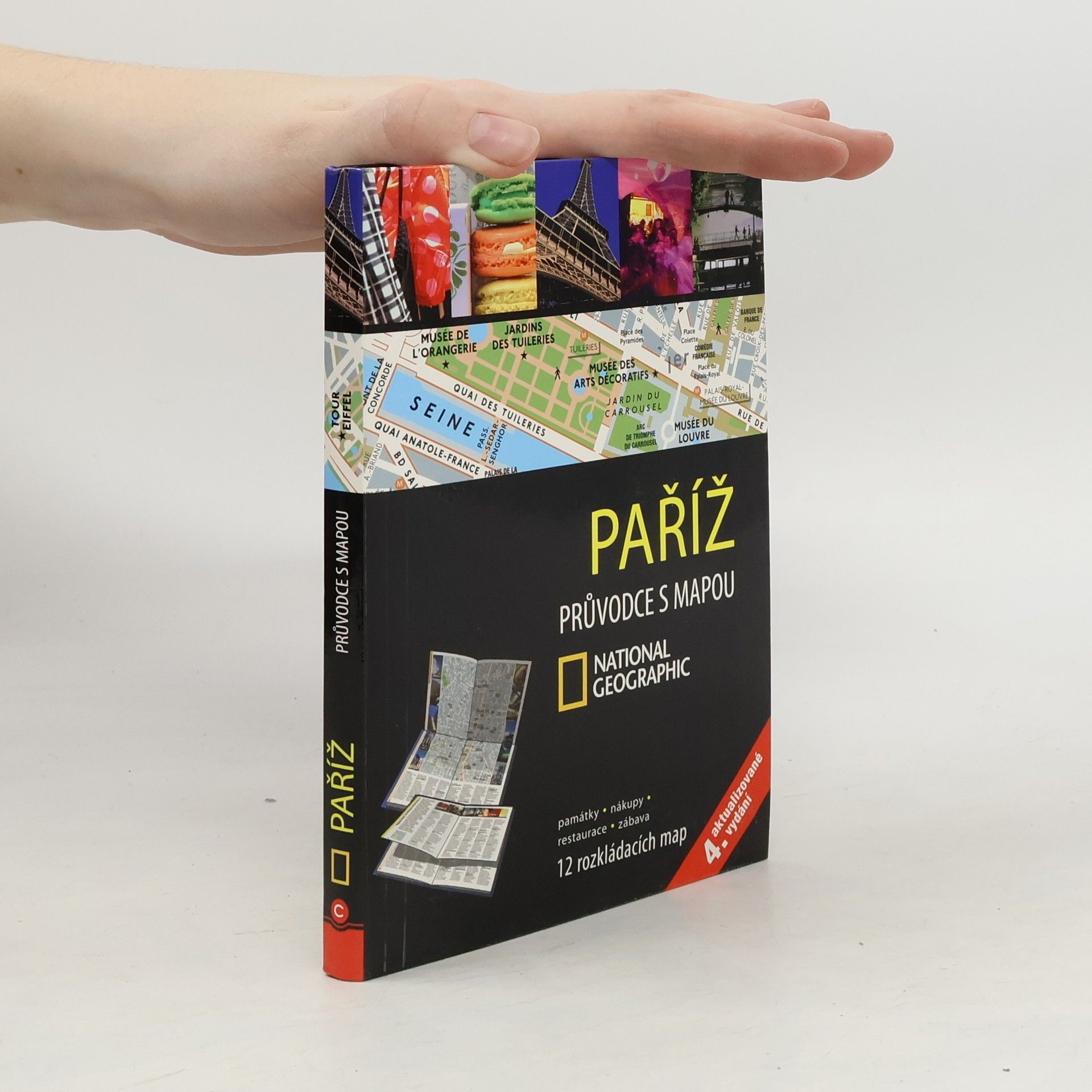 Mélani Le Bris Paříž - průvodce s mapou