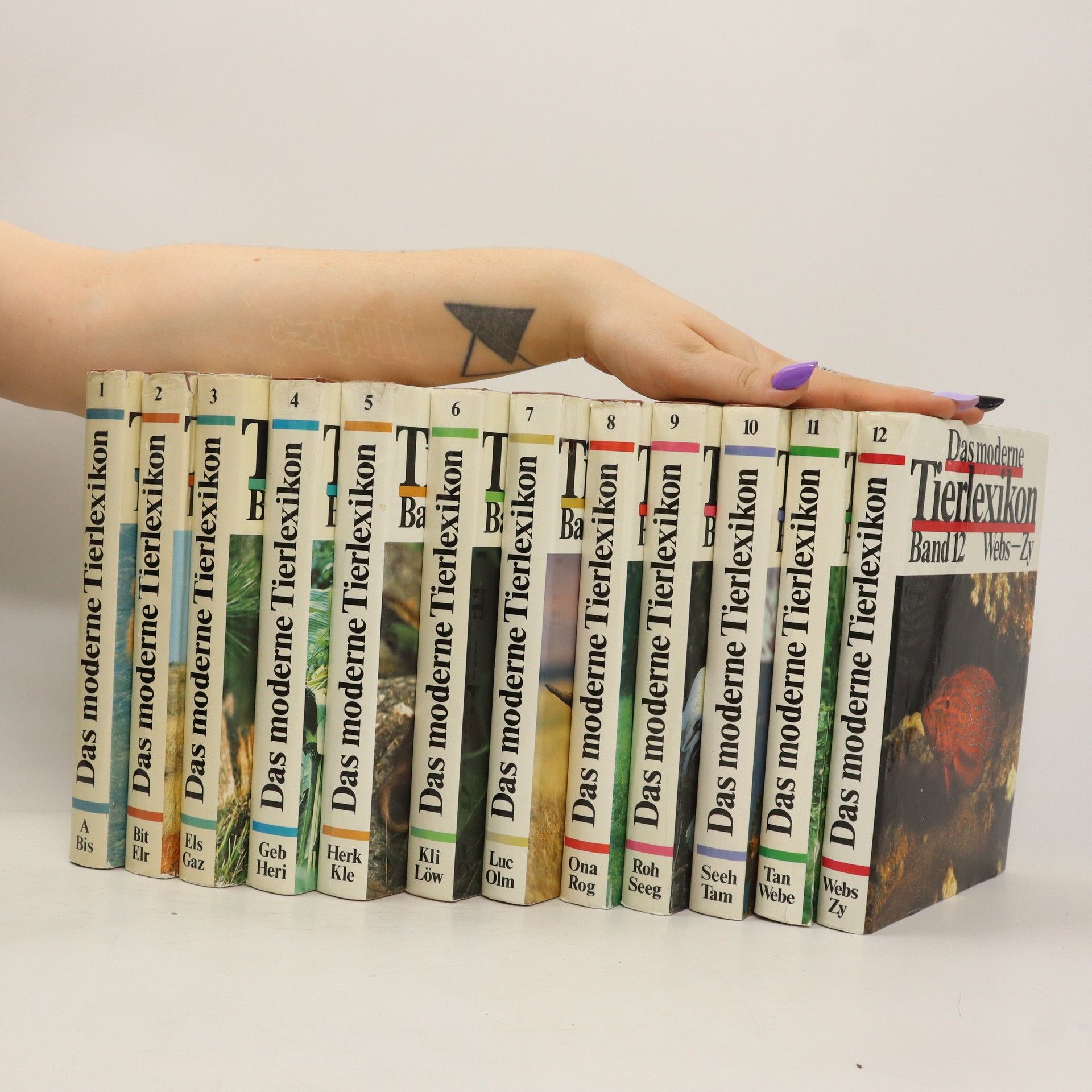 Various authors Das moderne Tierlexikon 1-12