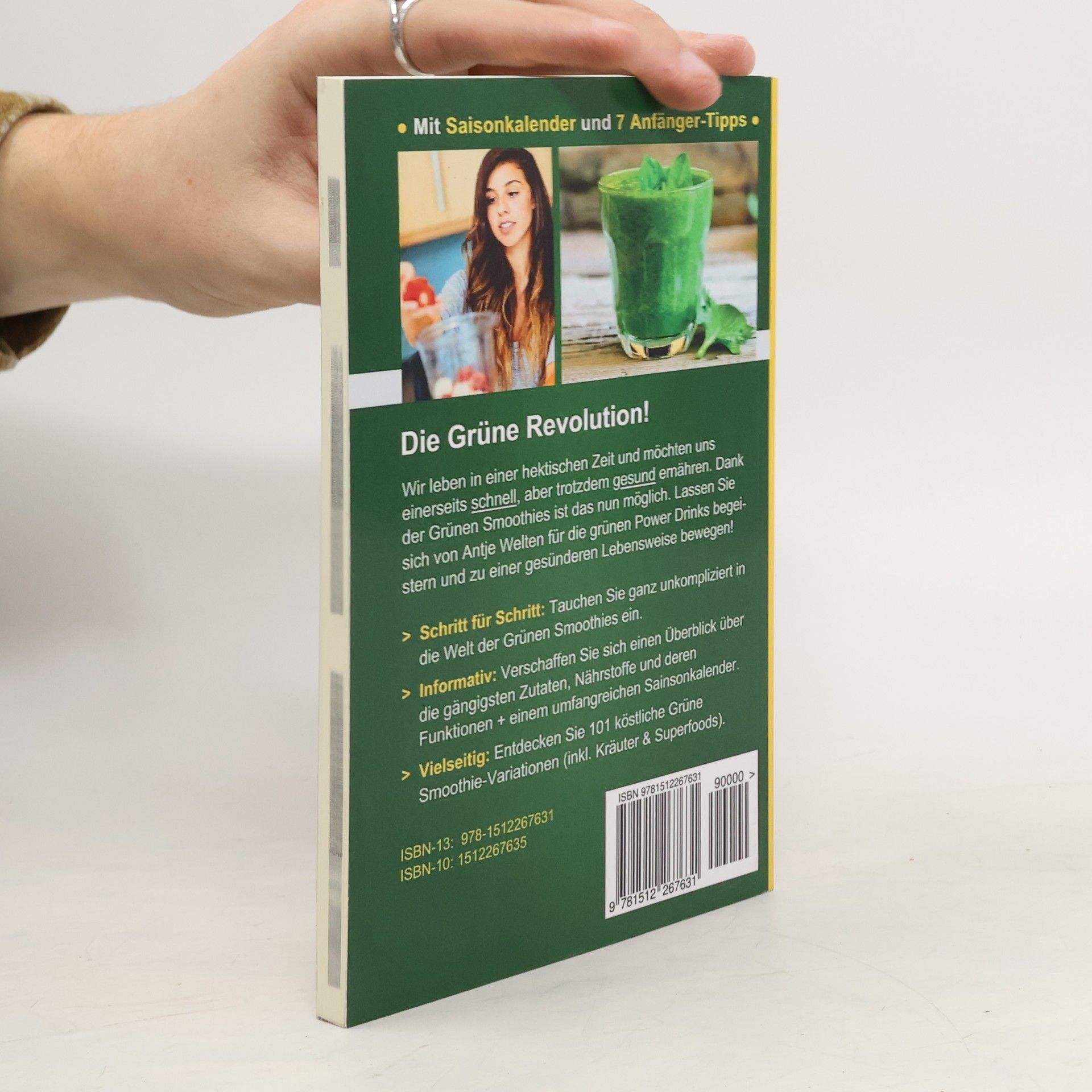 Antje Welten Das Grüne Smoothies 1x1