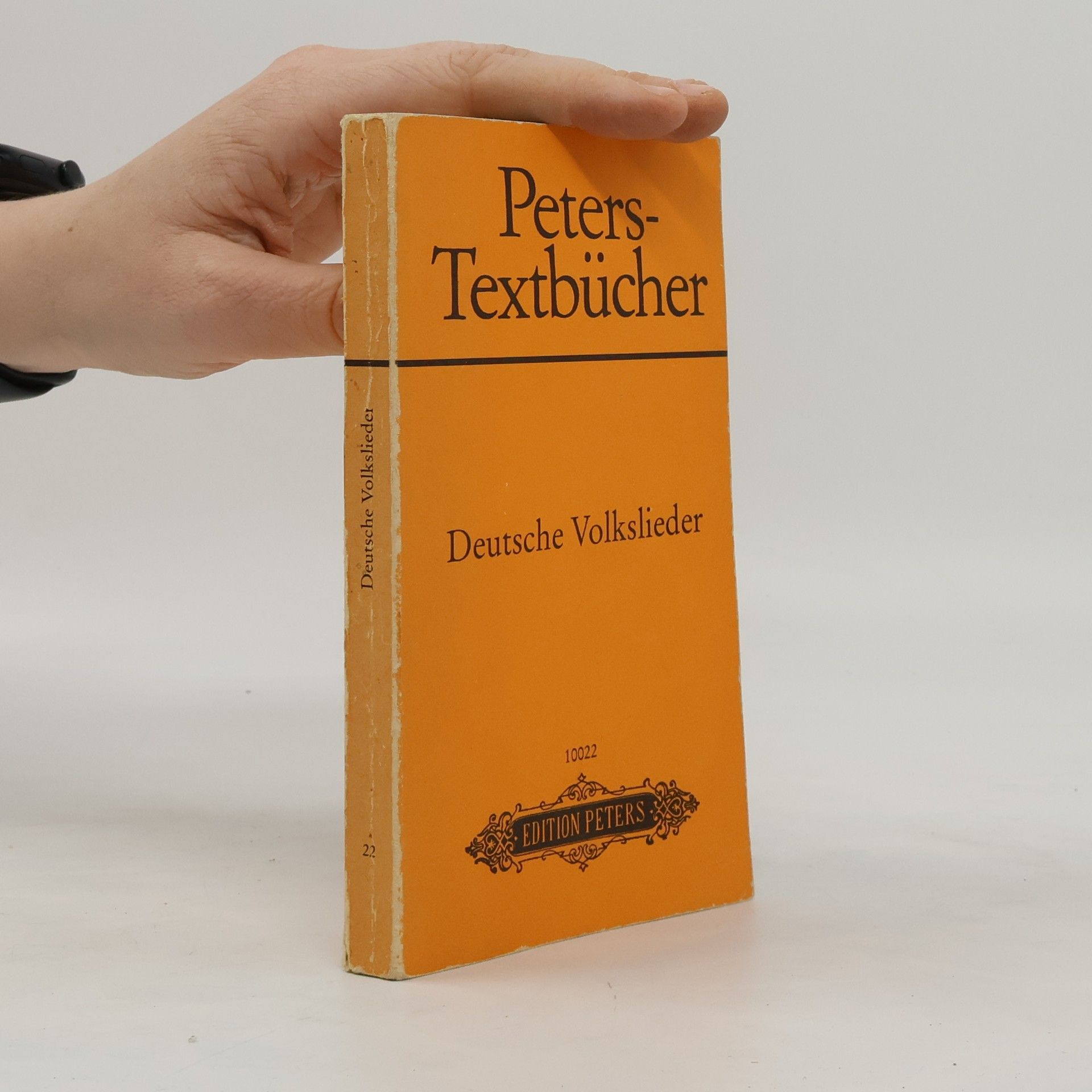 kolektiv  Peters-Textbücher: Deutsche Volkslieder