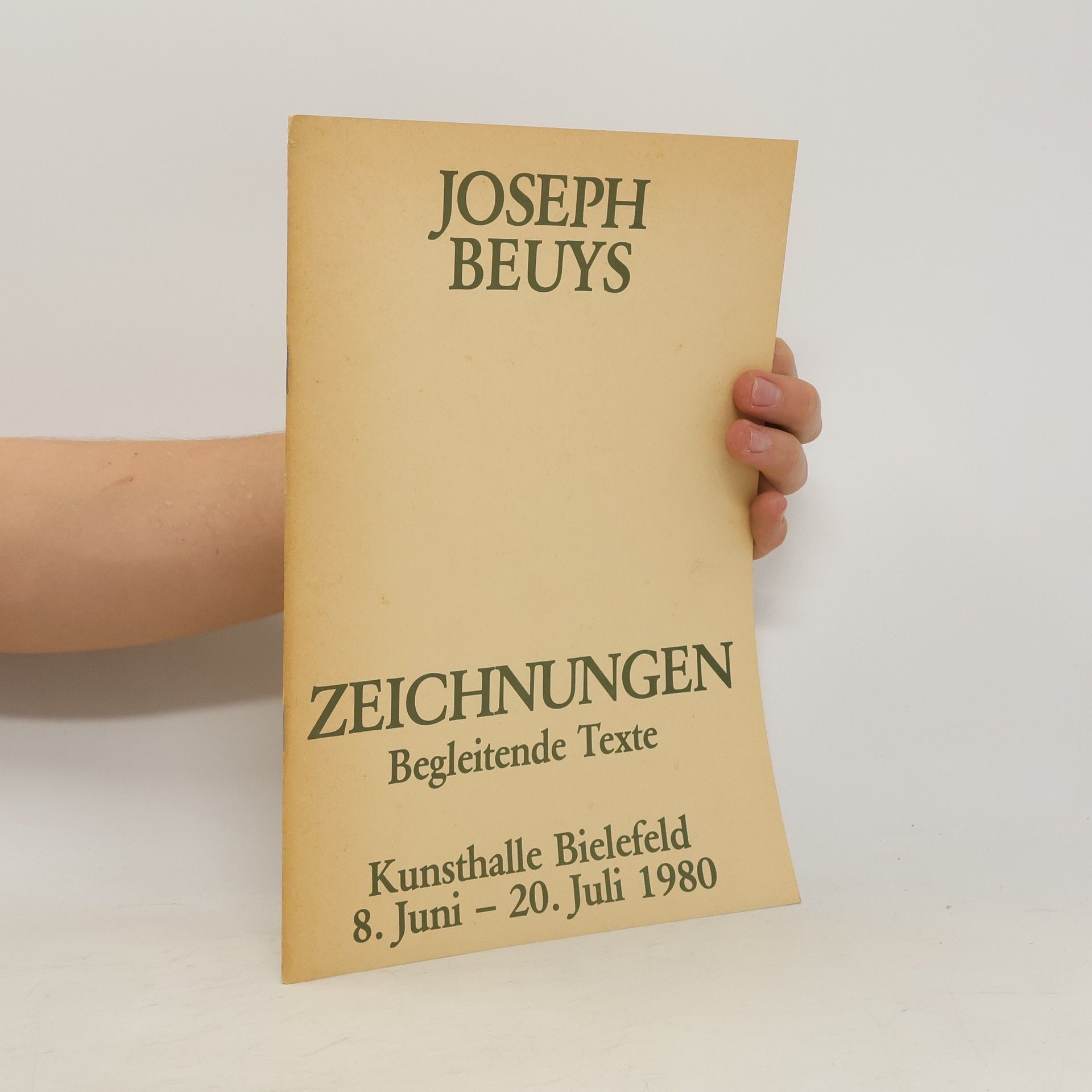 Joseph Beuys Zeichnungen. Begleitende Texte