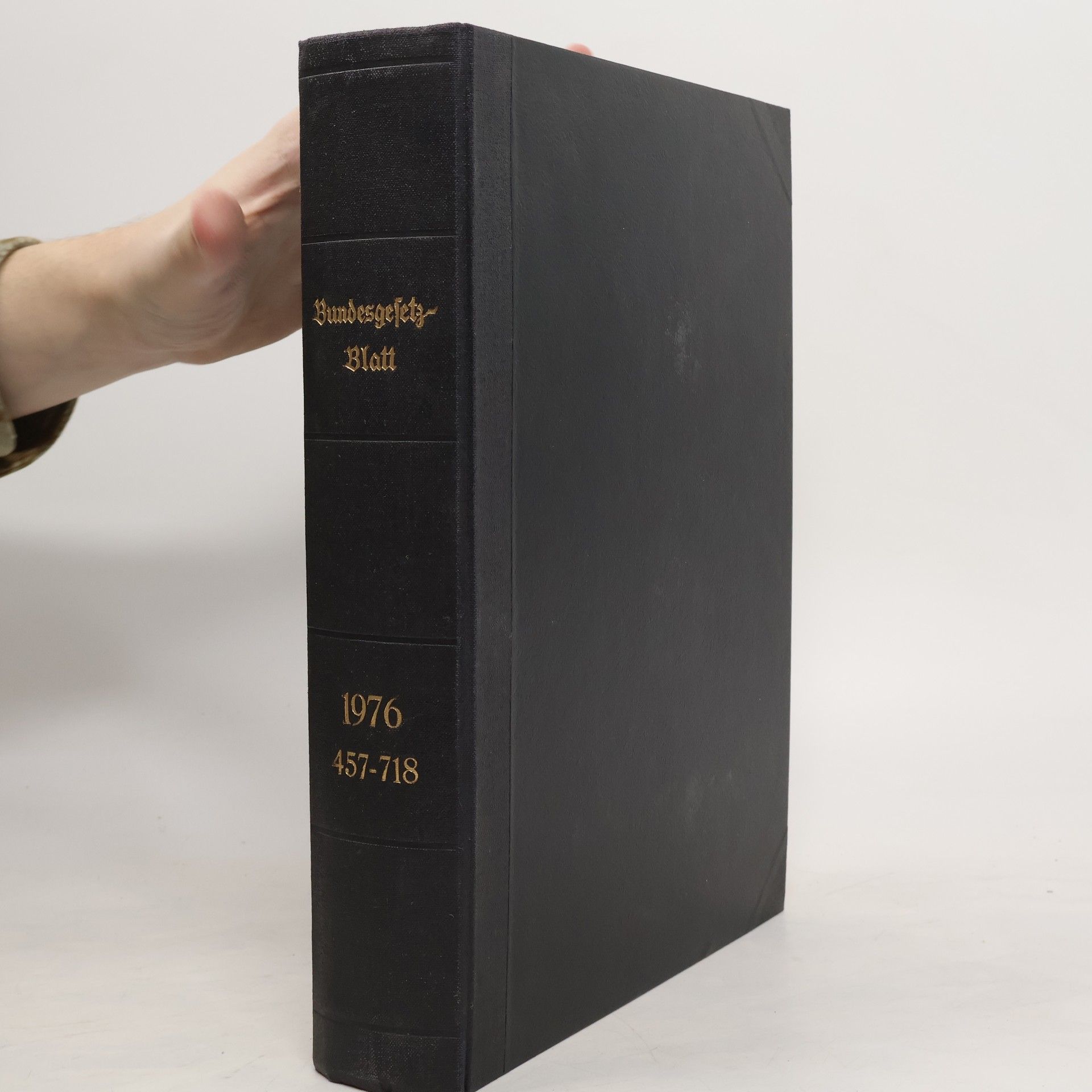 Collectif d'auteurs Bundesgesetzblatt 457 - 718