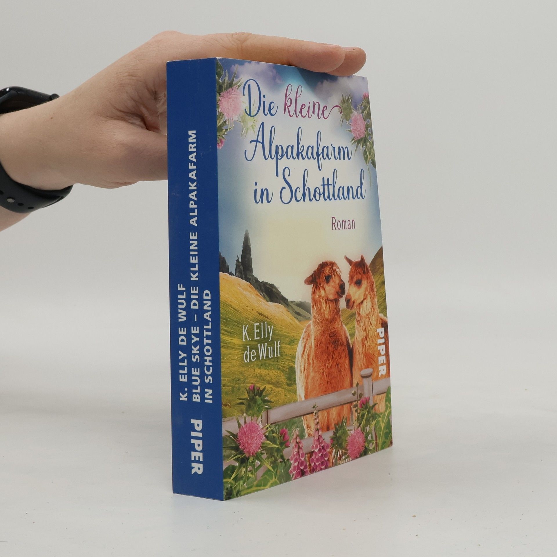 K. Elly de Wulf Blue Skye - Die kleine Alpakafarm in Schottland