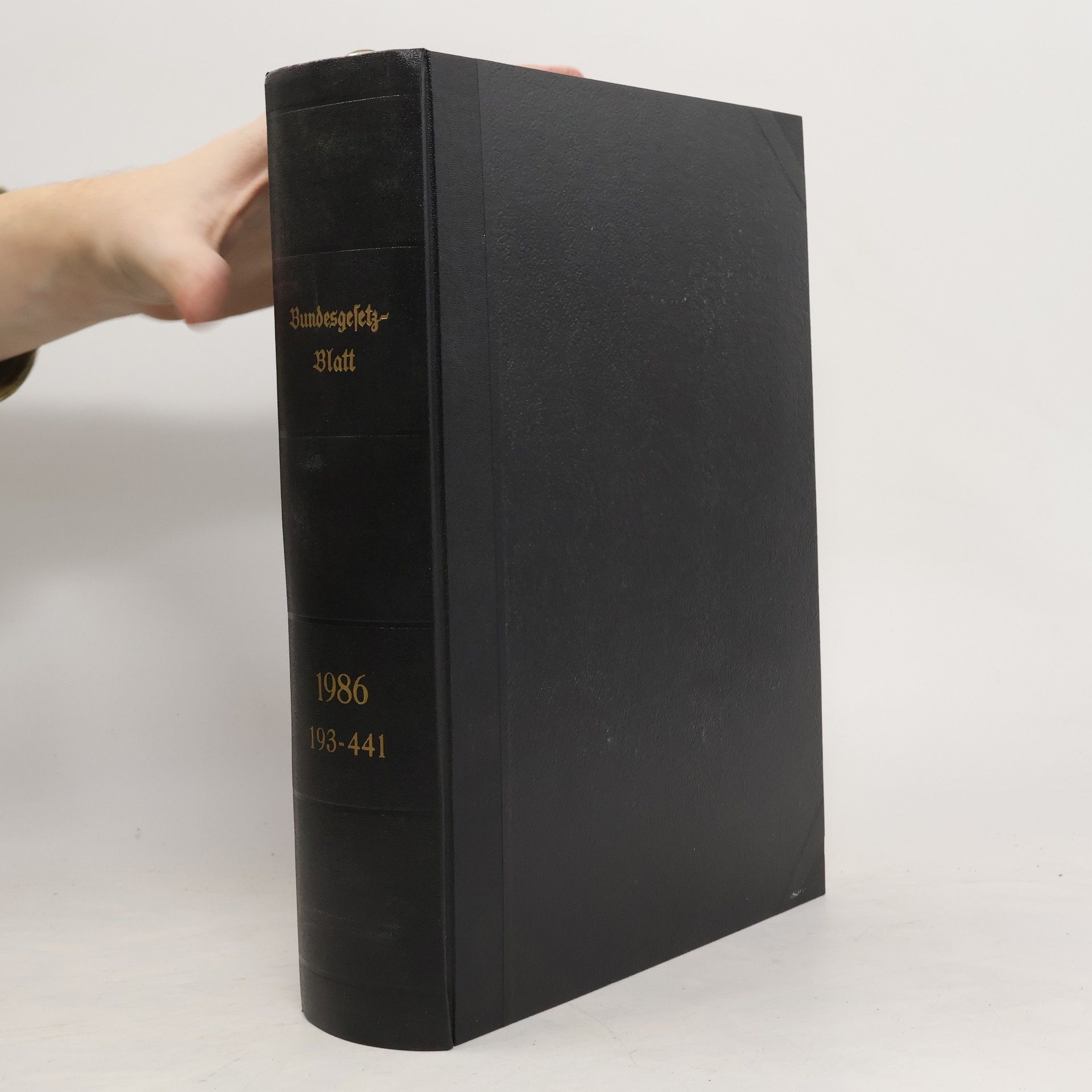 Autorenkollektiv Bundesgesetzblatt 1986