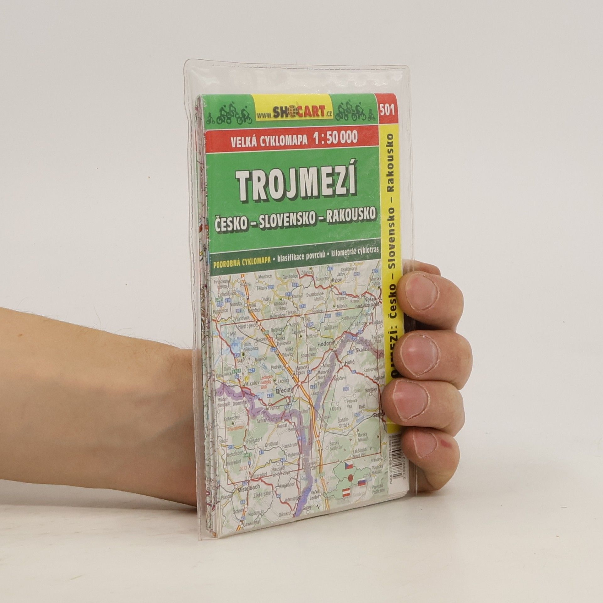SHOCart SC 501 Trojmezí Česko - Slovensko - Rakousko 1:50 000
