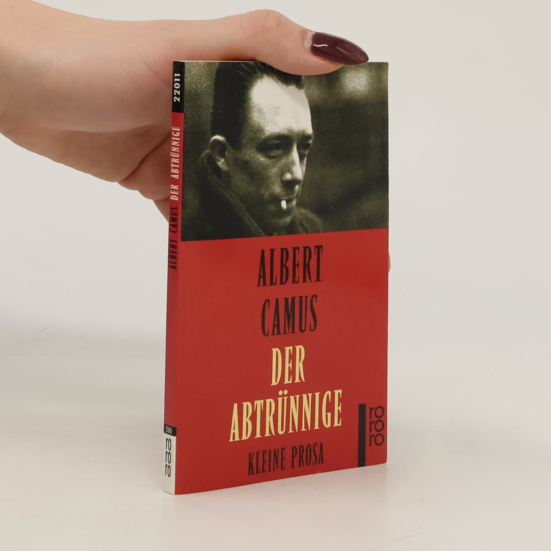 Albert Camus Der Abtrünnige