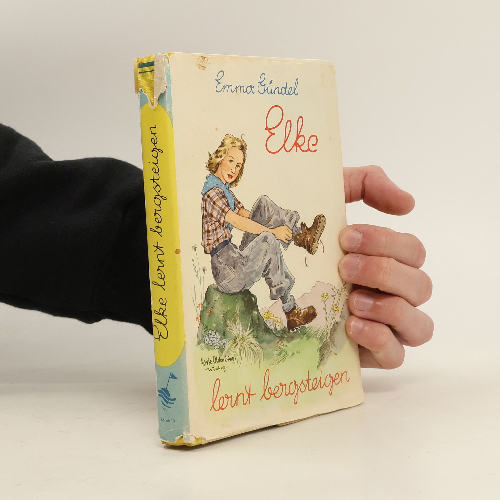 Emma Gündel Elke lernt bergsteigen