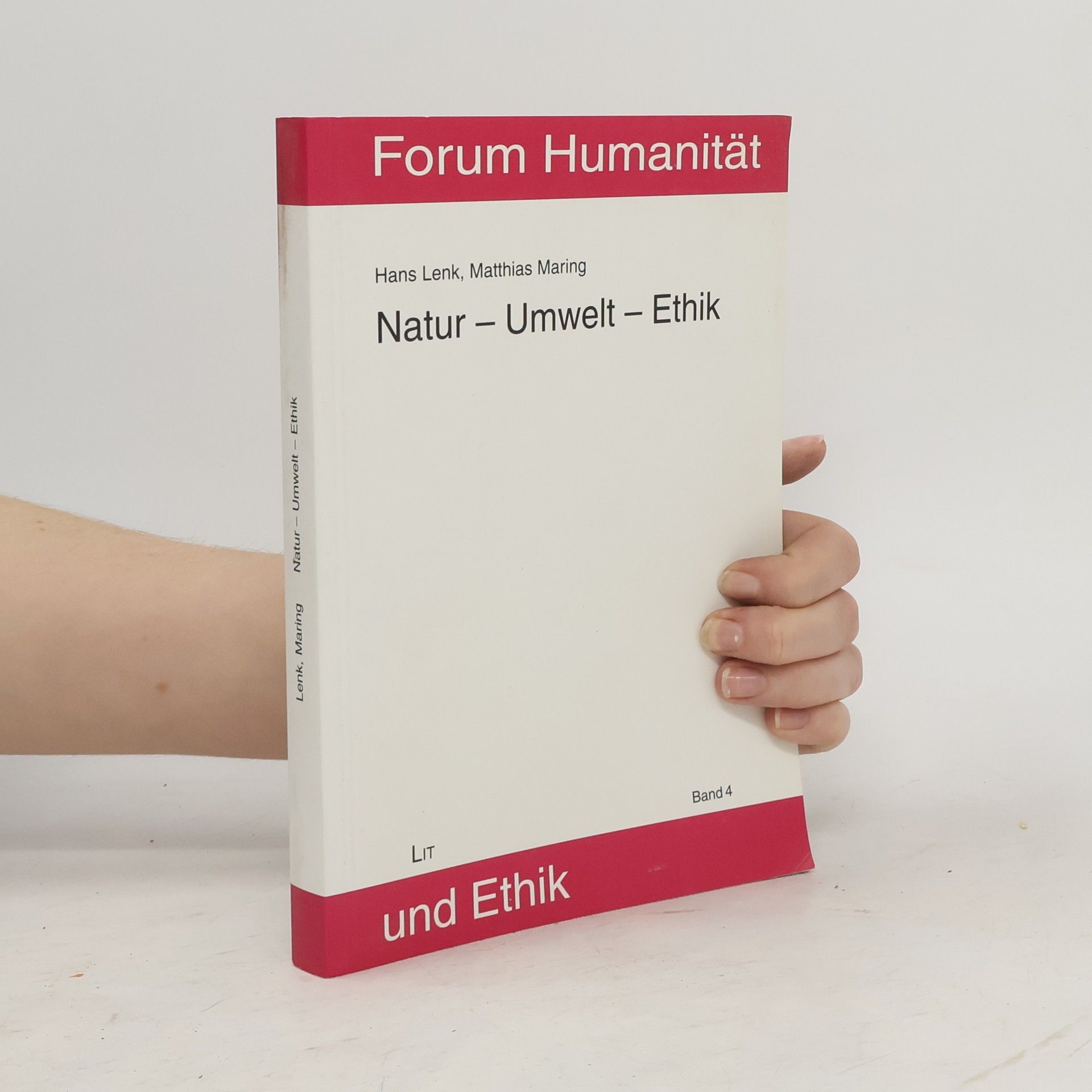 Hans Lenk Natur - Umwelt - Ethik