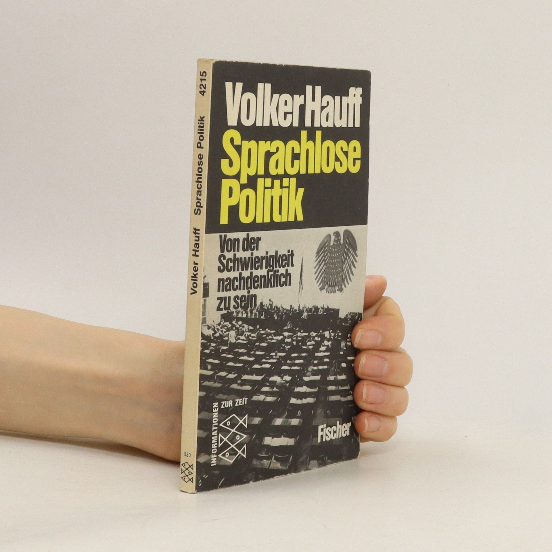 Volker Hauff Sprachlose Politik