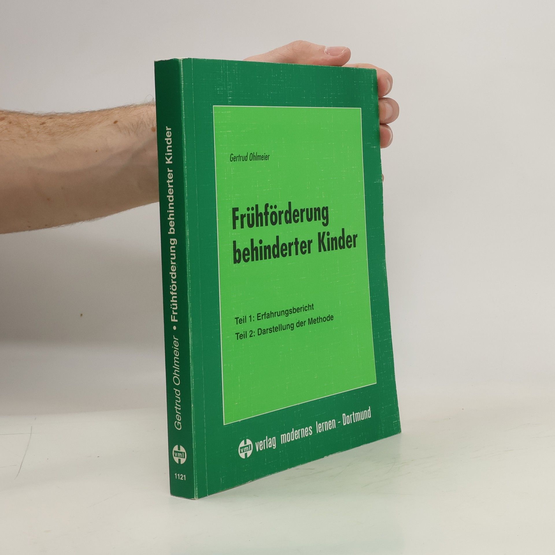 Gertrud Ohlmeier Frühförderung behinderter Kinder