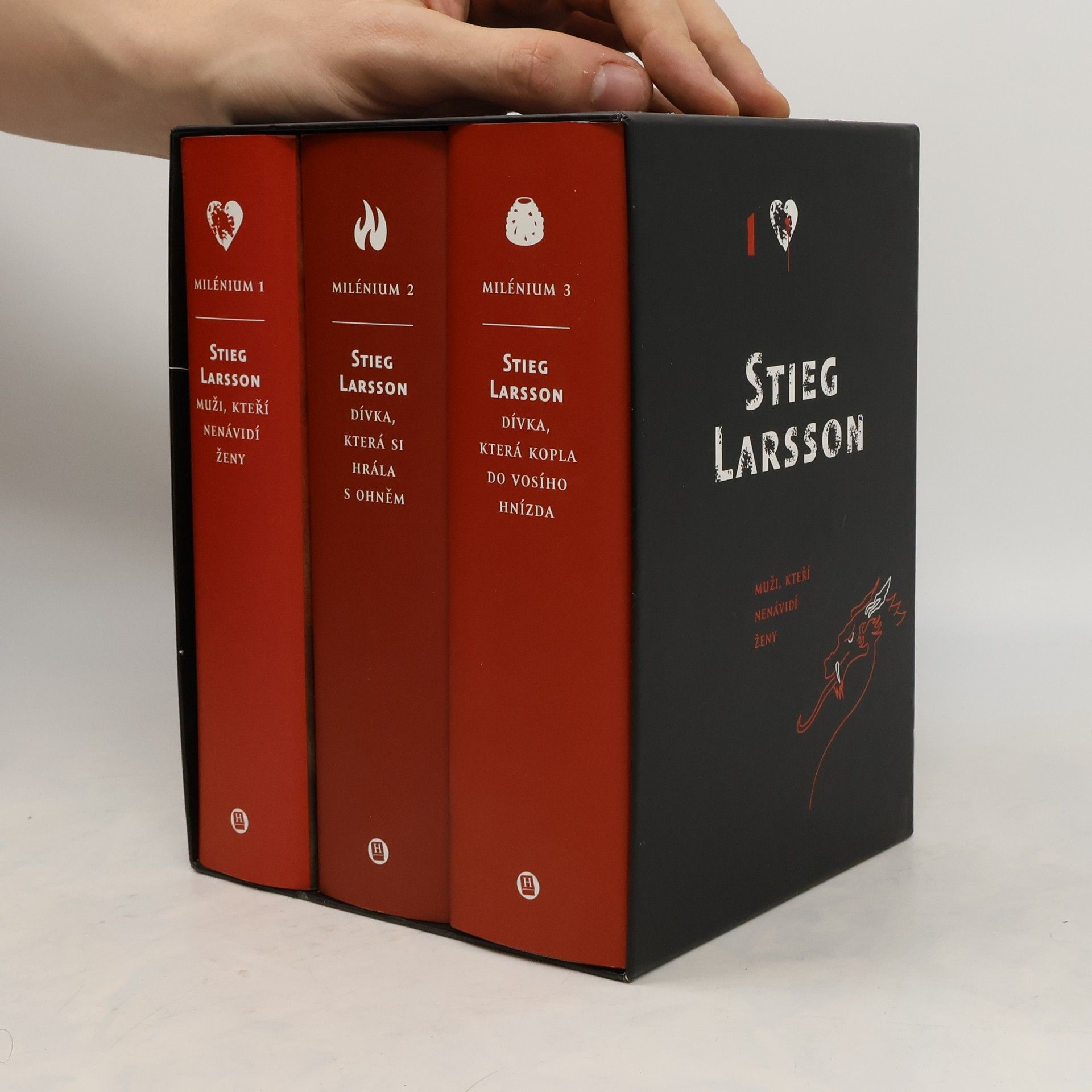 Stieg Larsson Milénium 1-3