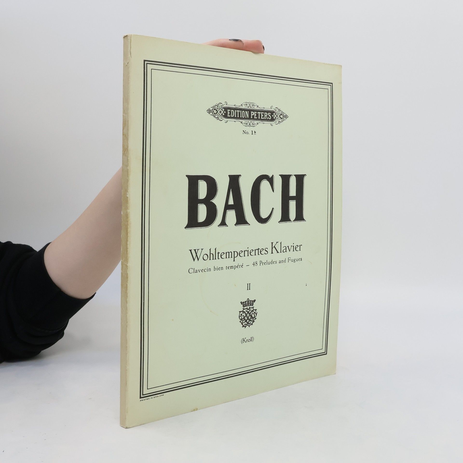 Johann Sebastian Bach Bach. Wohltemperiertes Klavier II