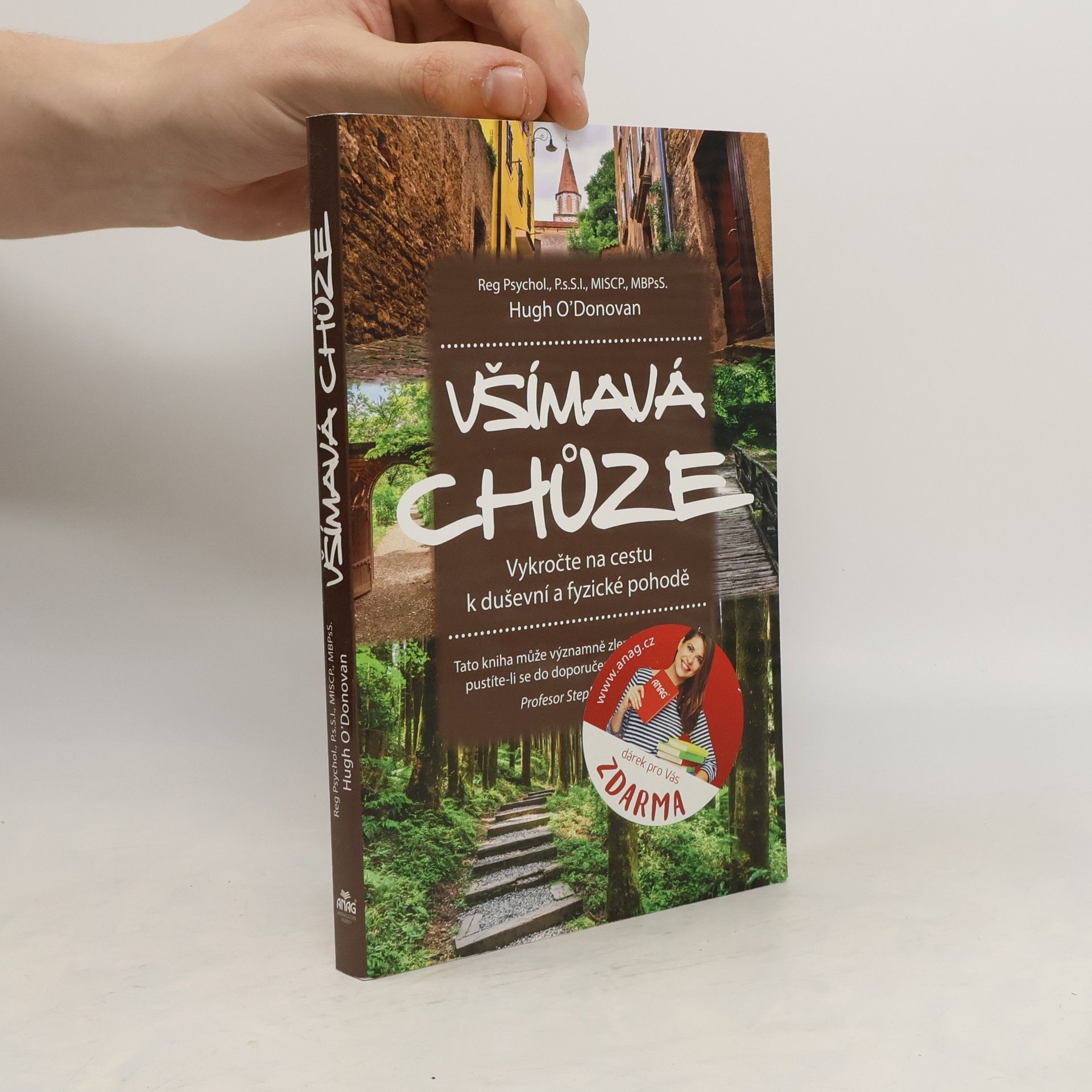 Hugh O. Donovan Všímavá chůze – Vykročte na cestu k duševní a fyzické pohodě