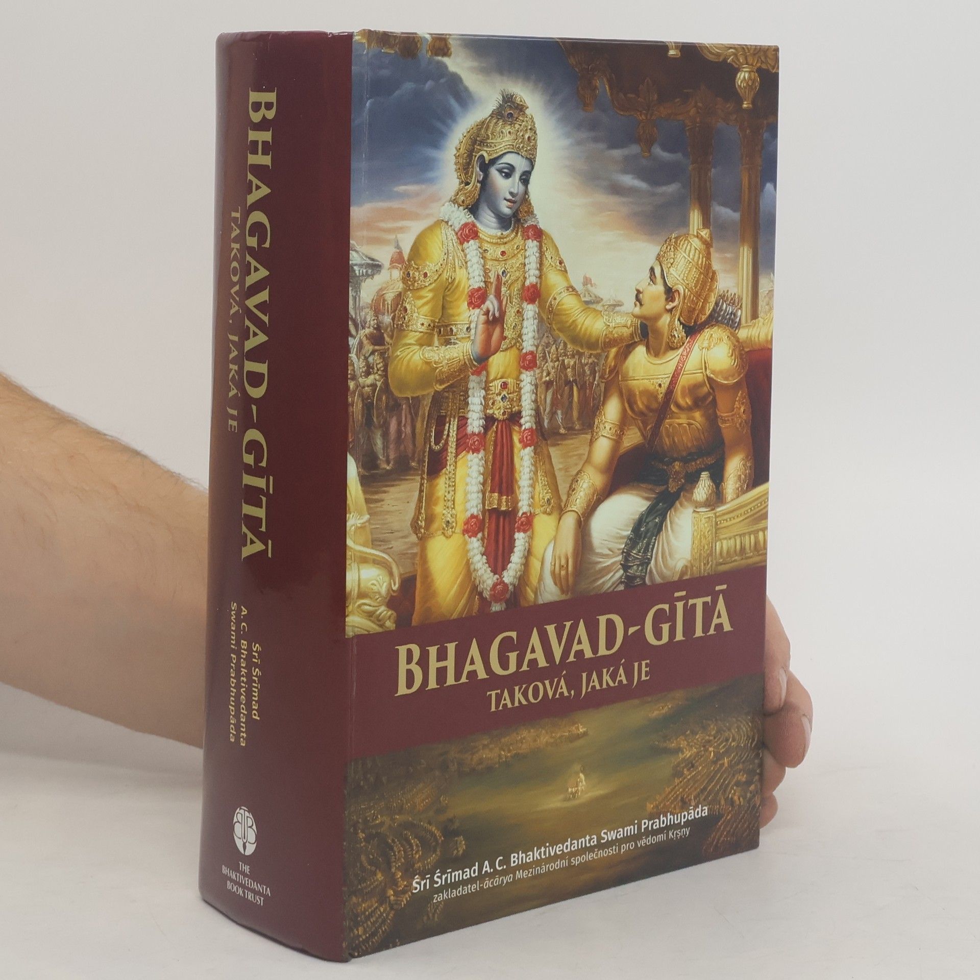 Šrí Šrímad A. Č. Bhaktivédanta Swami Prabhupáda Bhagavad-gítá taková, jaká je (sanskrtsky)