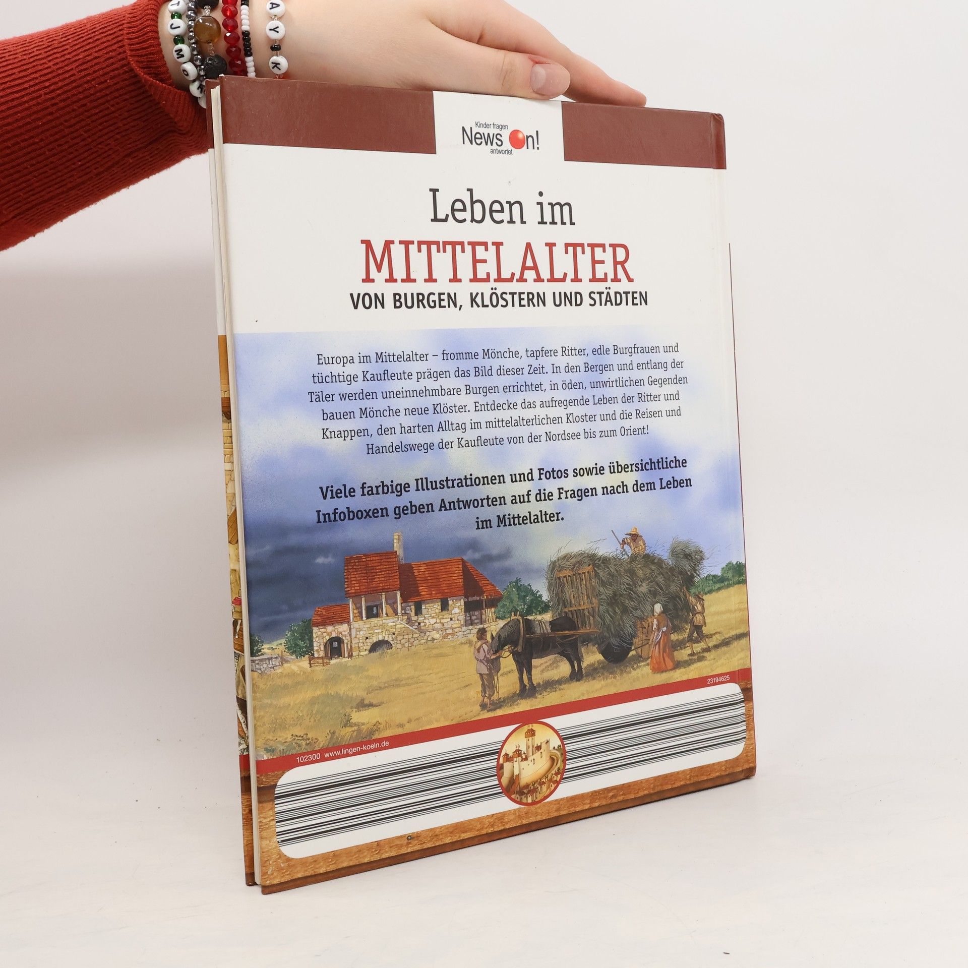 Collectif d'auteurs Leben im Mittelalter. Von Burgen, Klöstern und Städten