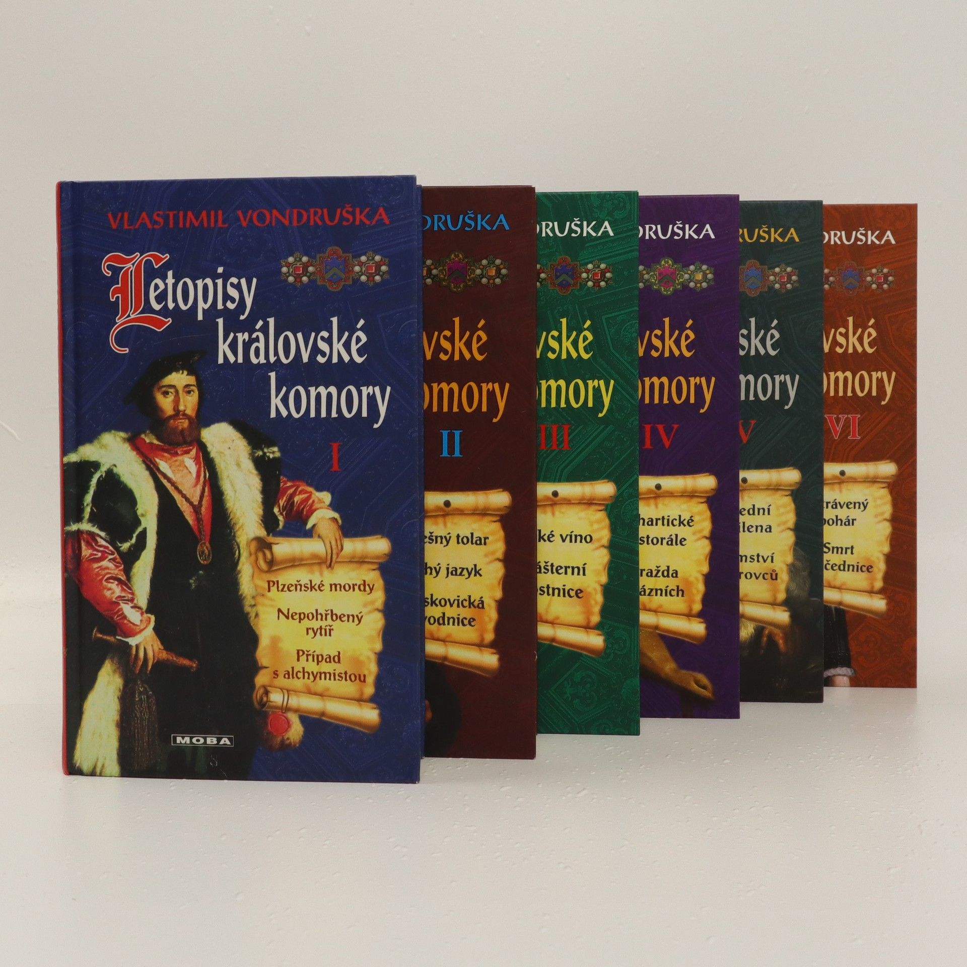 Vlastimil Vondruška Letopisy královské komory (I.-VI. díl v šesti svazcích)