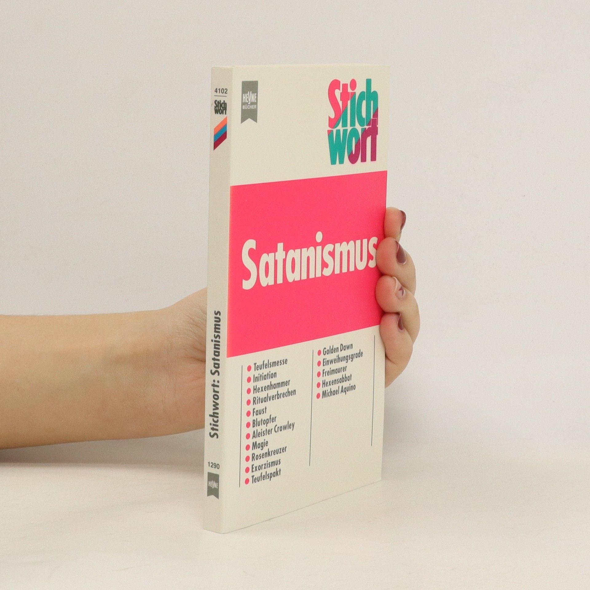 Thomas Schweer Stichwort Satanismus