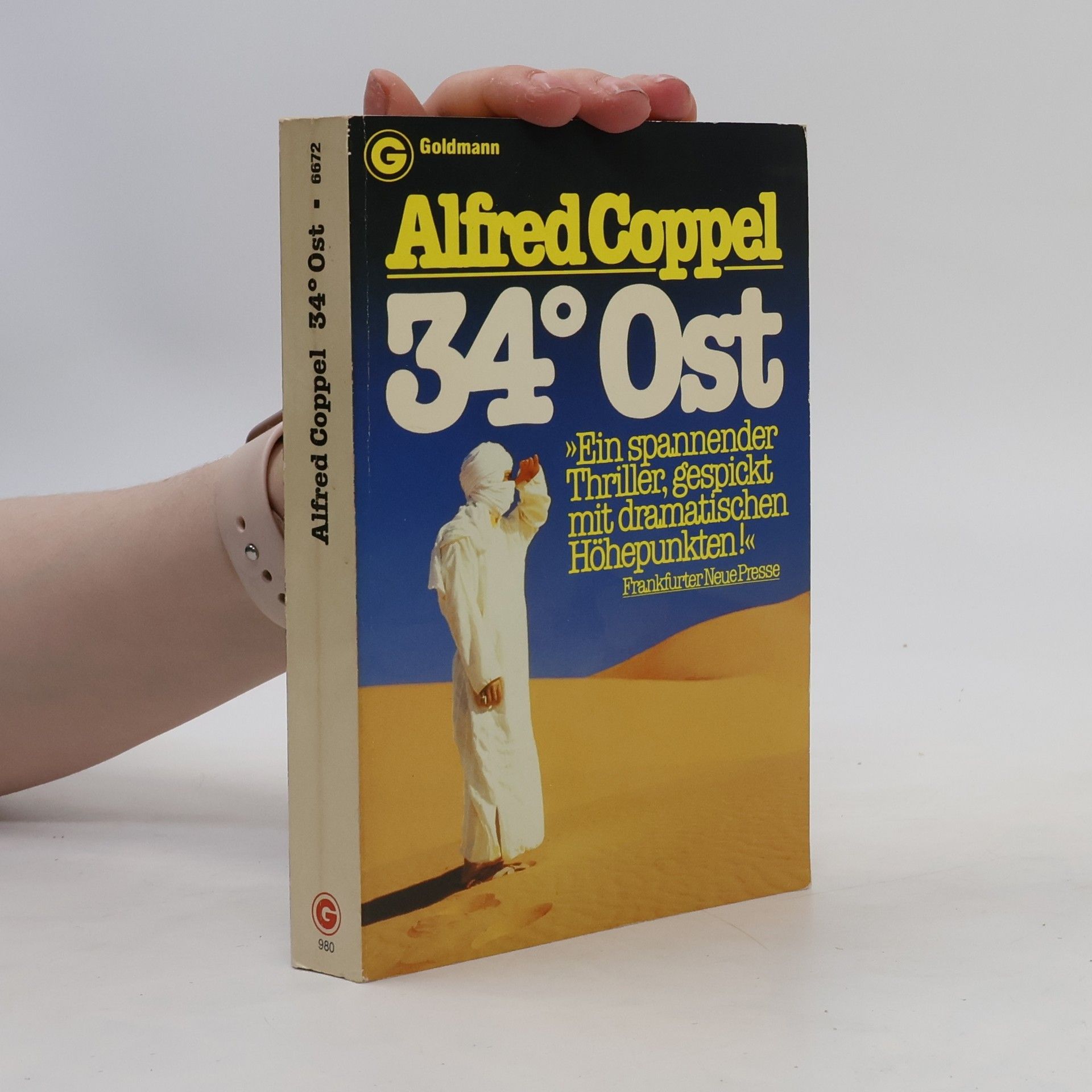 Alfred Coppel Vierunddreißig Grad Ost. Roman.
