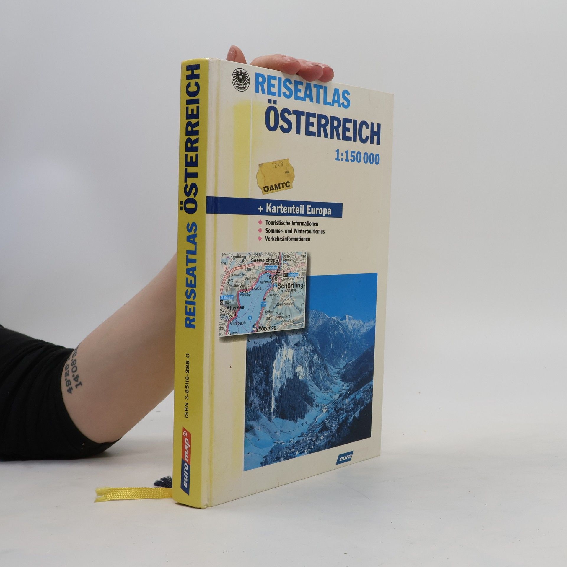 Autores varios Reiseatlas Österreich