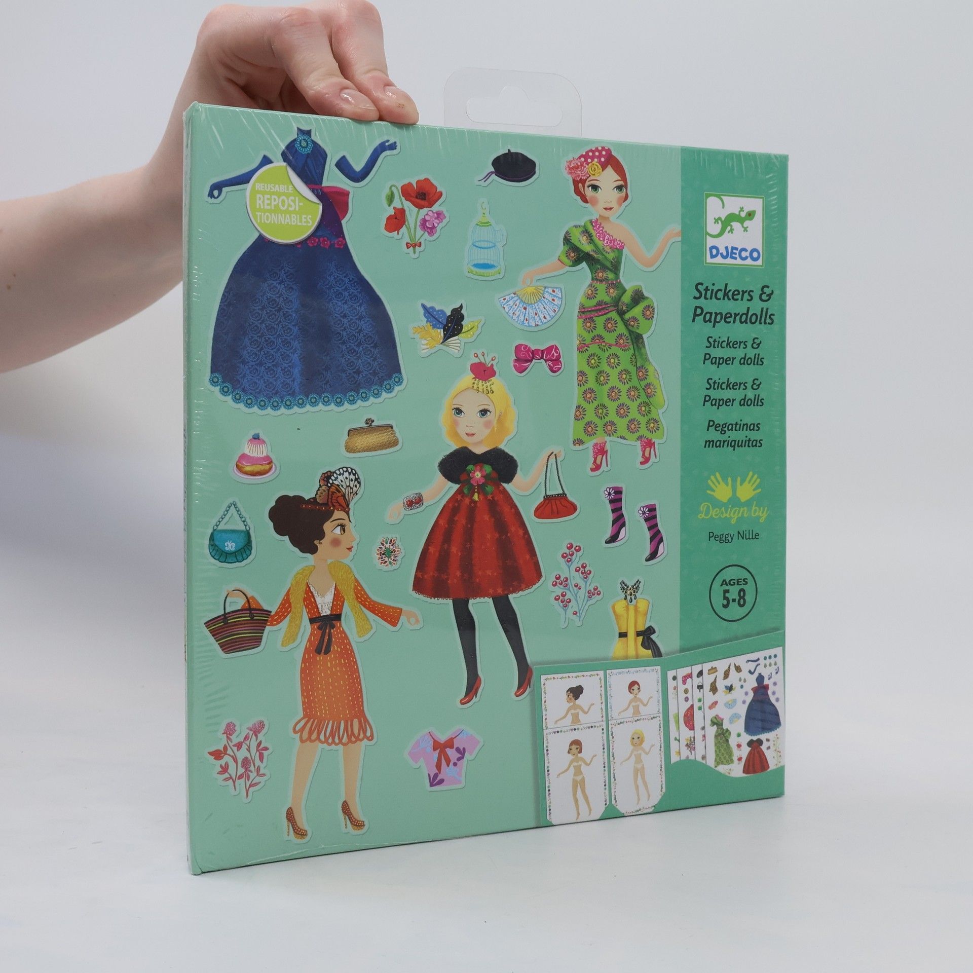 Peggy Nille Stickers & Paperdolls