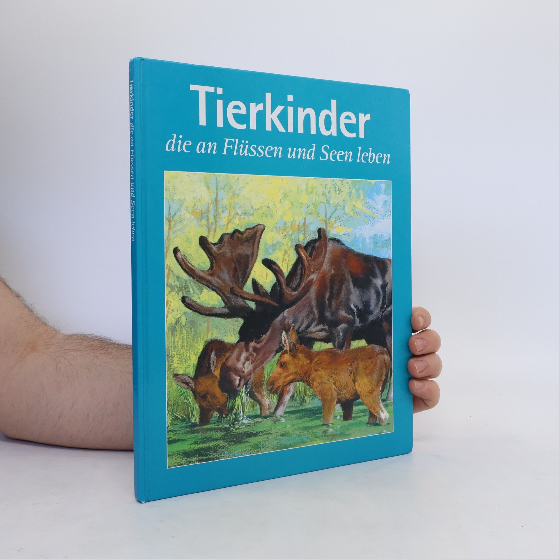 Collective Tierkinder, die an Seen und Flüssen leben