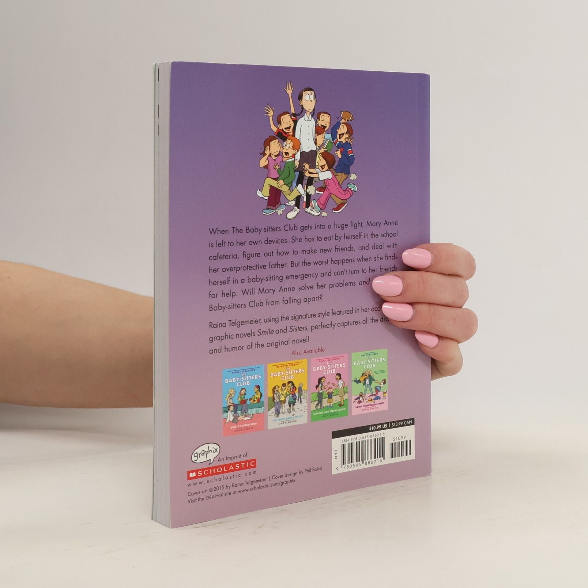 Raina Telgemeier The Baby-Sitters Club 3. Mary Anne saves the day