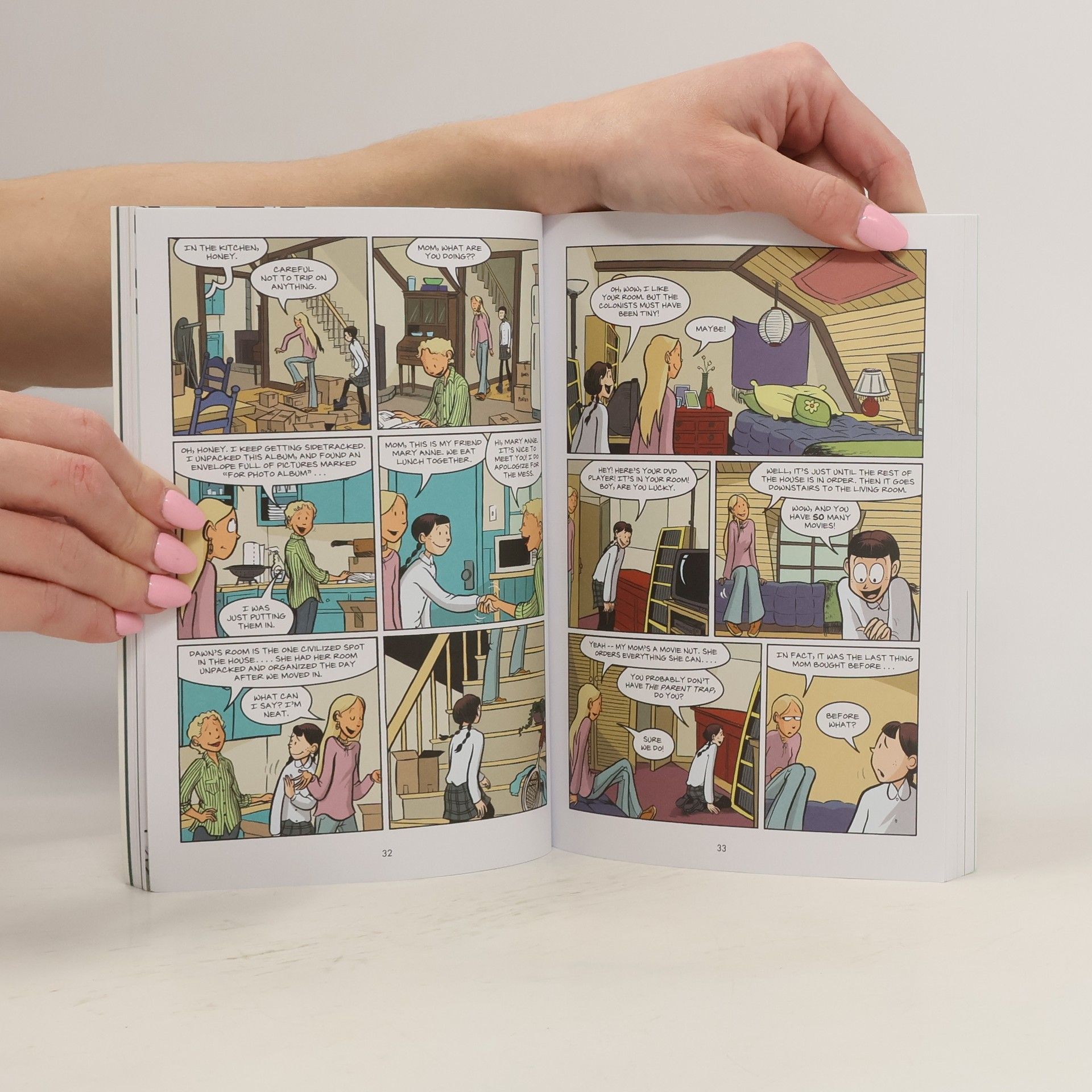 Raina Telgemeier The Baby-Sitters Club 3. Mary Anne saves the day