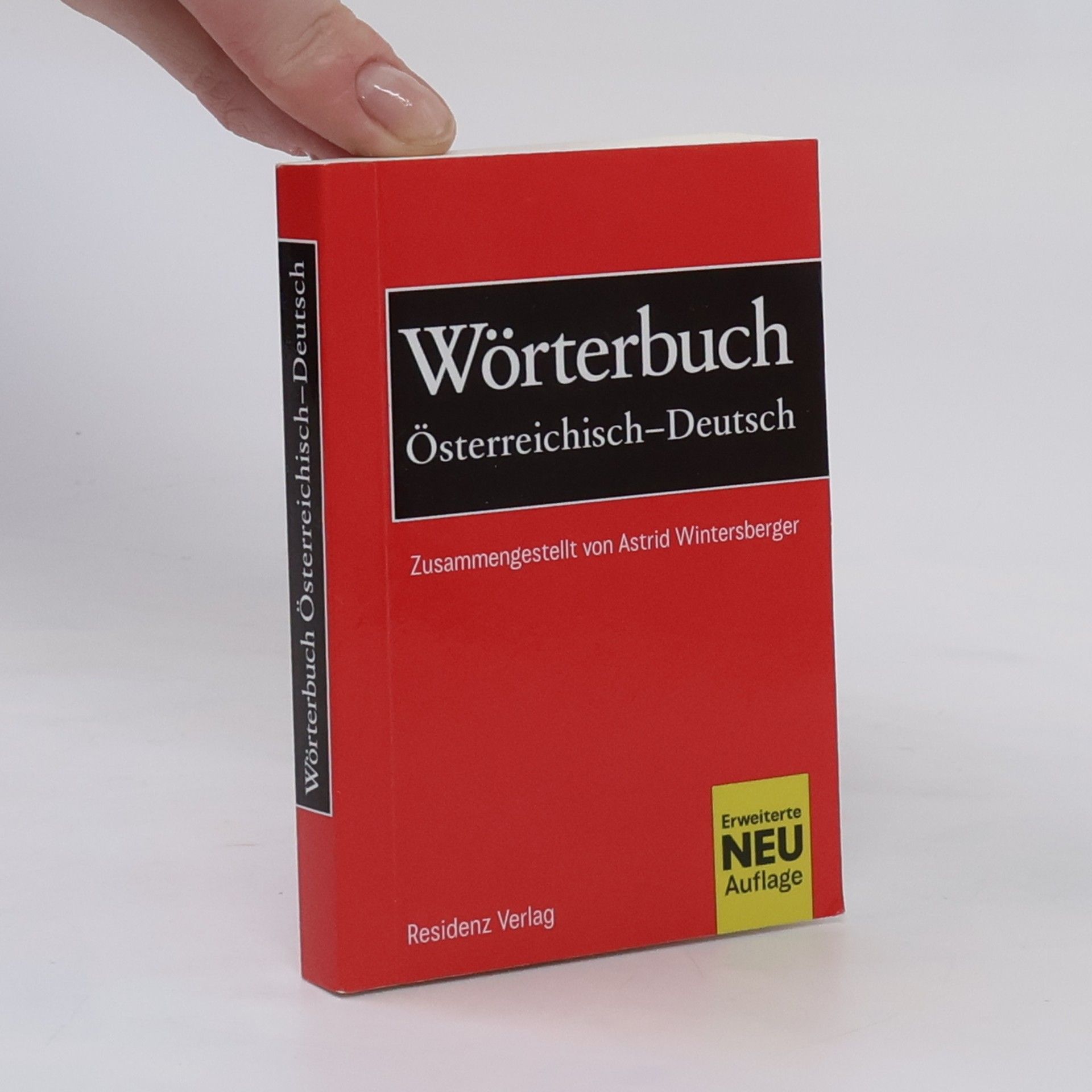 Astrid Wintersberger Wörterbuch Österreichisch-Deutsch