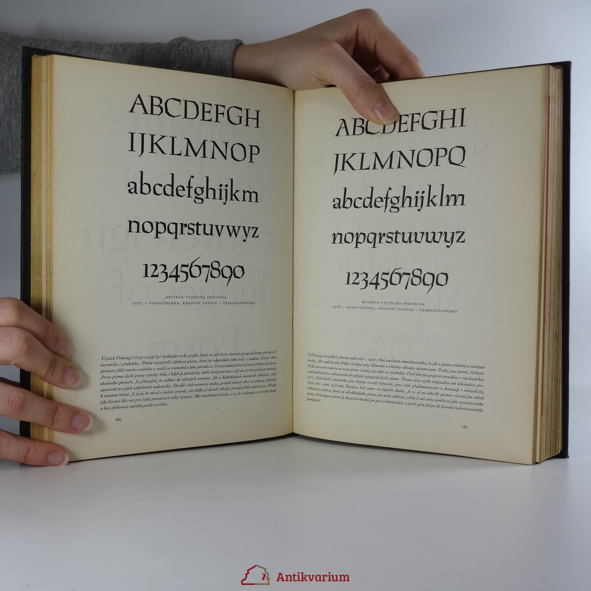 Oldřich Hlavsa Typografická písma latinková