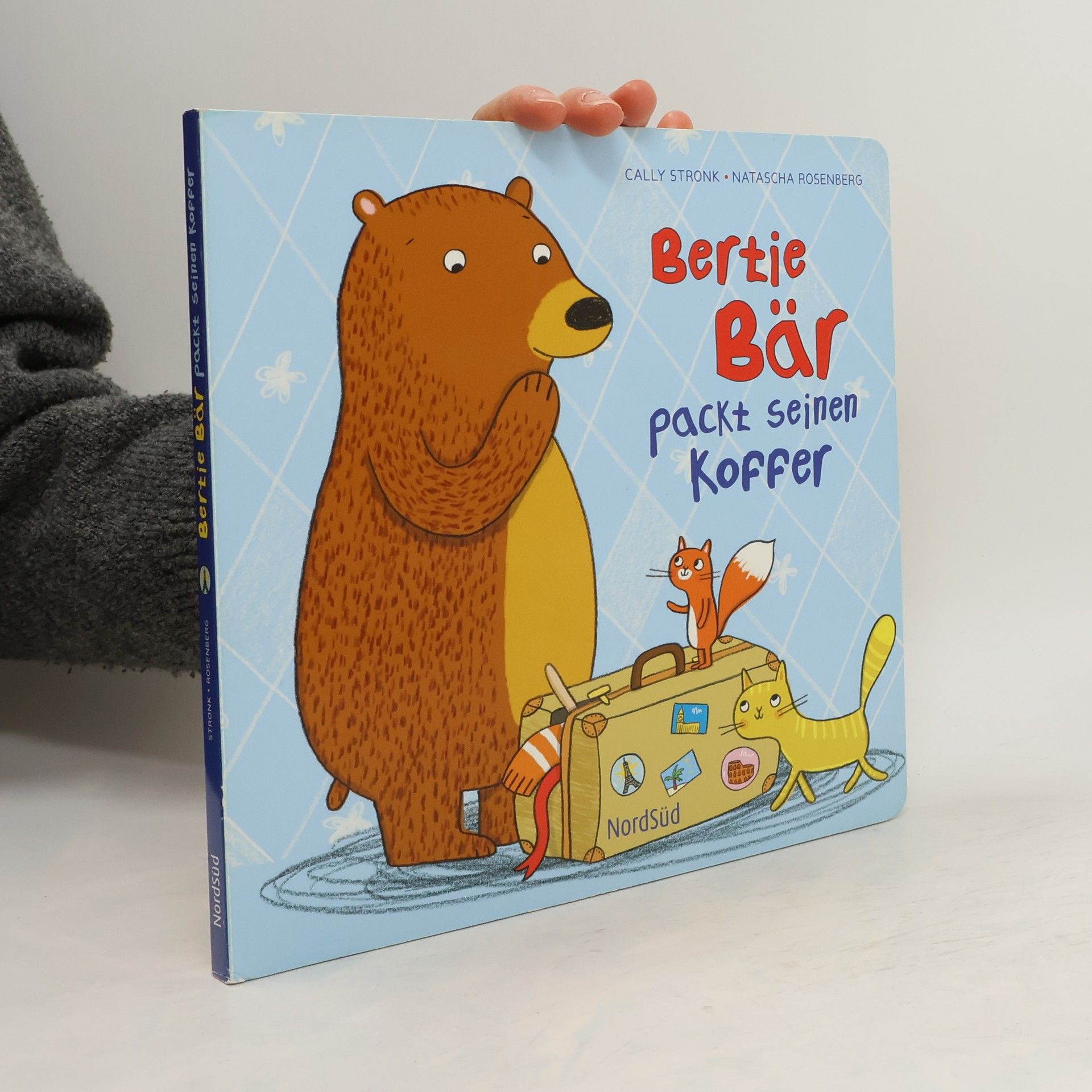 Cally Stronk Bertie Bär packt seinen Koffer