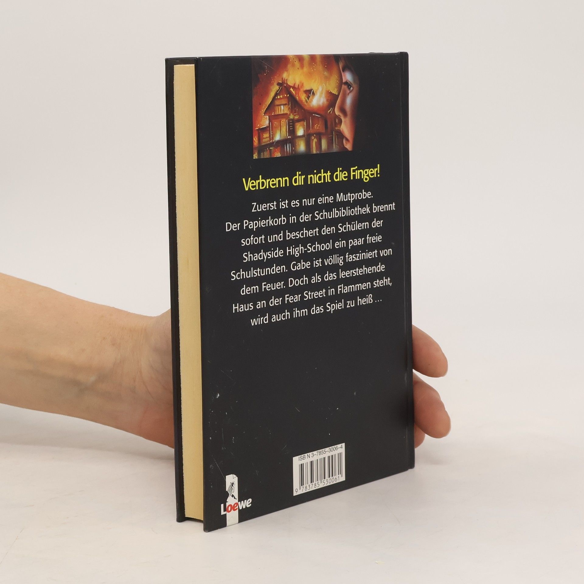 R. L. Stine Fear Street. Brandnarben. Gefährliches Spiel mit dem Feuer.