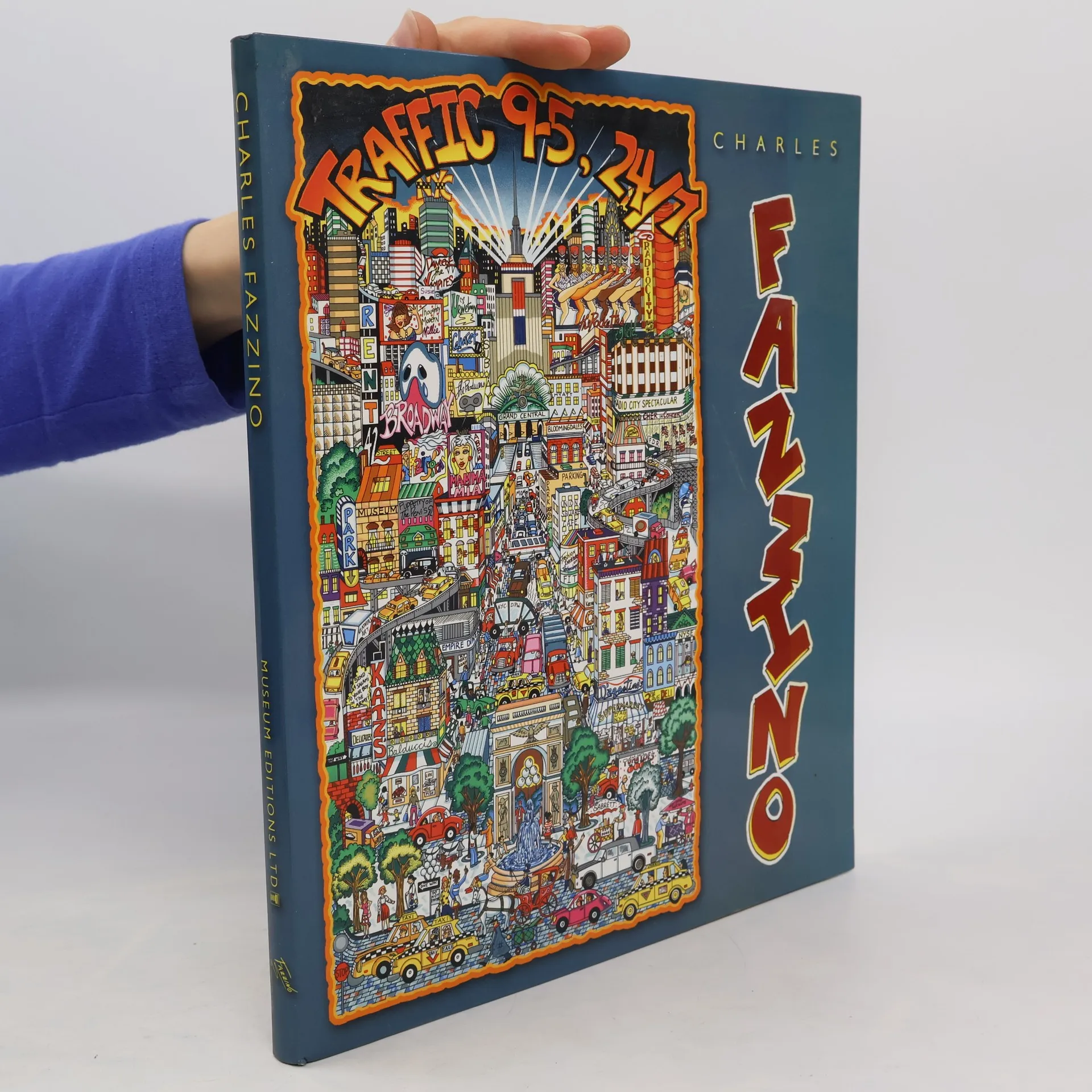 Traffic 9-5, 24/7. Charles Fazzino | Book | Hardcover | Julie Maner | EN