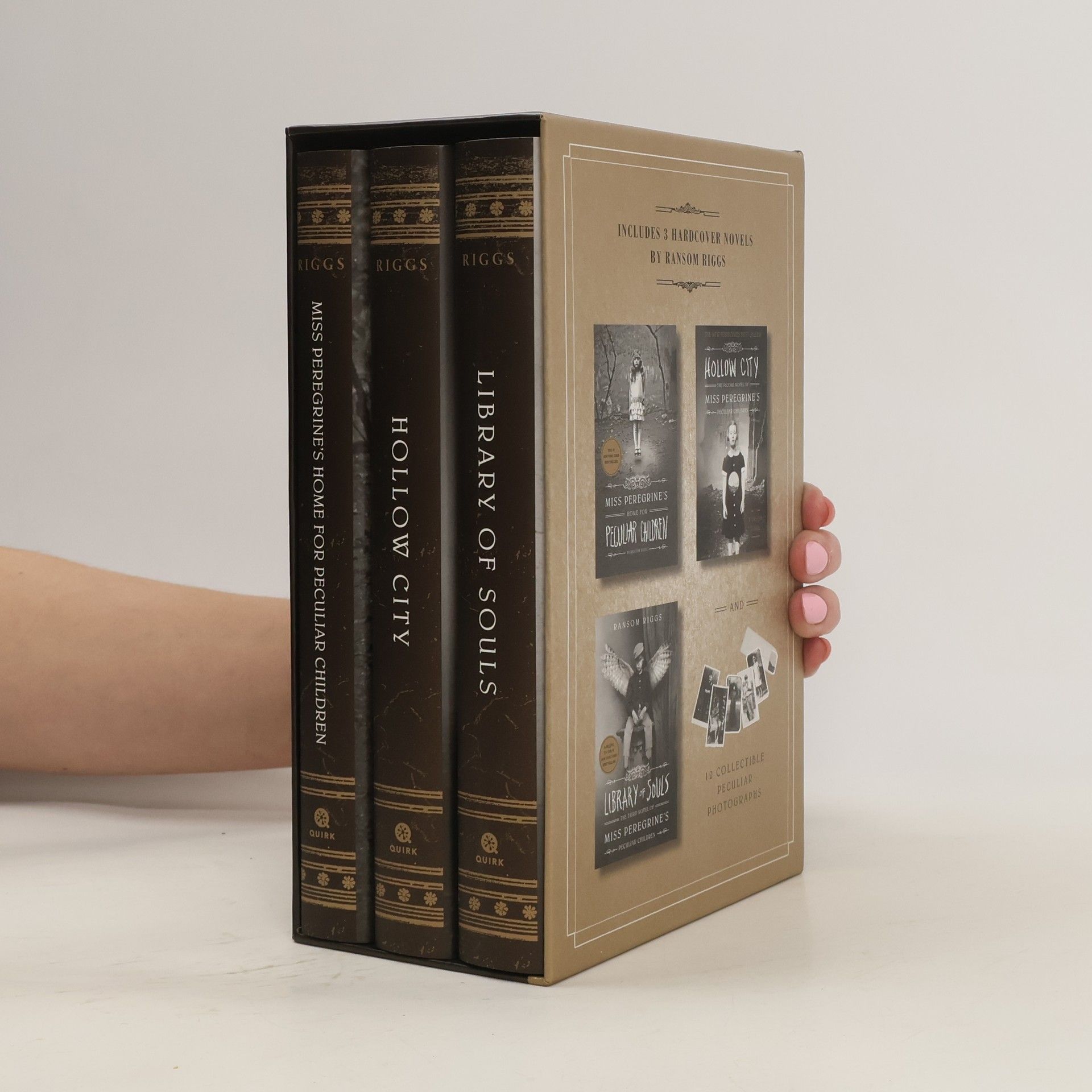 Ransom Riggs Miss Peregrine Trilogy Boxed Set