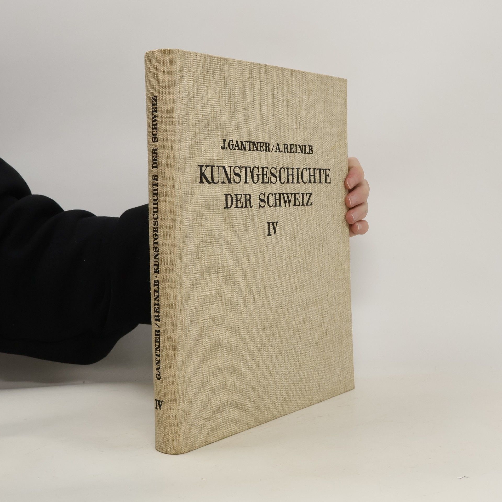Adolf Reinle Kunstgeschichte der Schweiz IV.