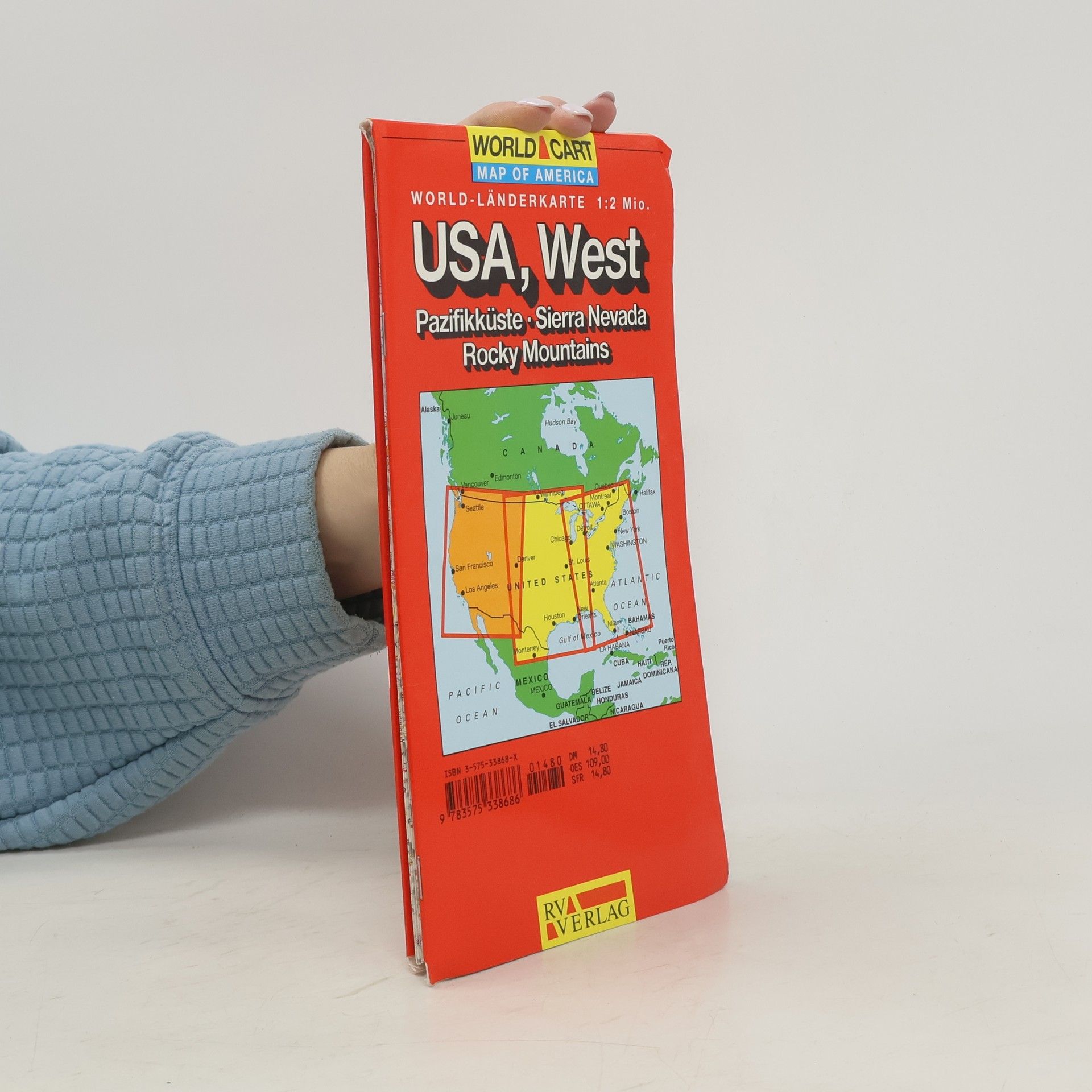 Autorenkollektiv USA, West 1:2 Mio. (Pazifikküste, Sierra Nevada, Rocky Mountains)