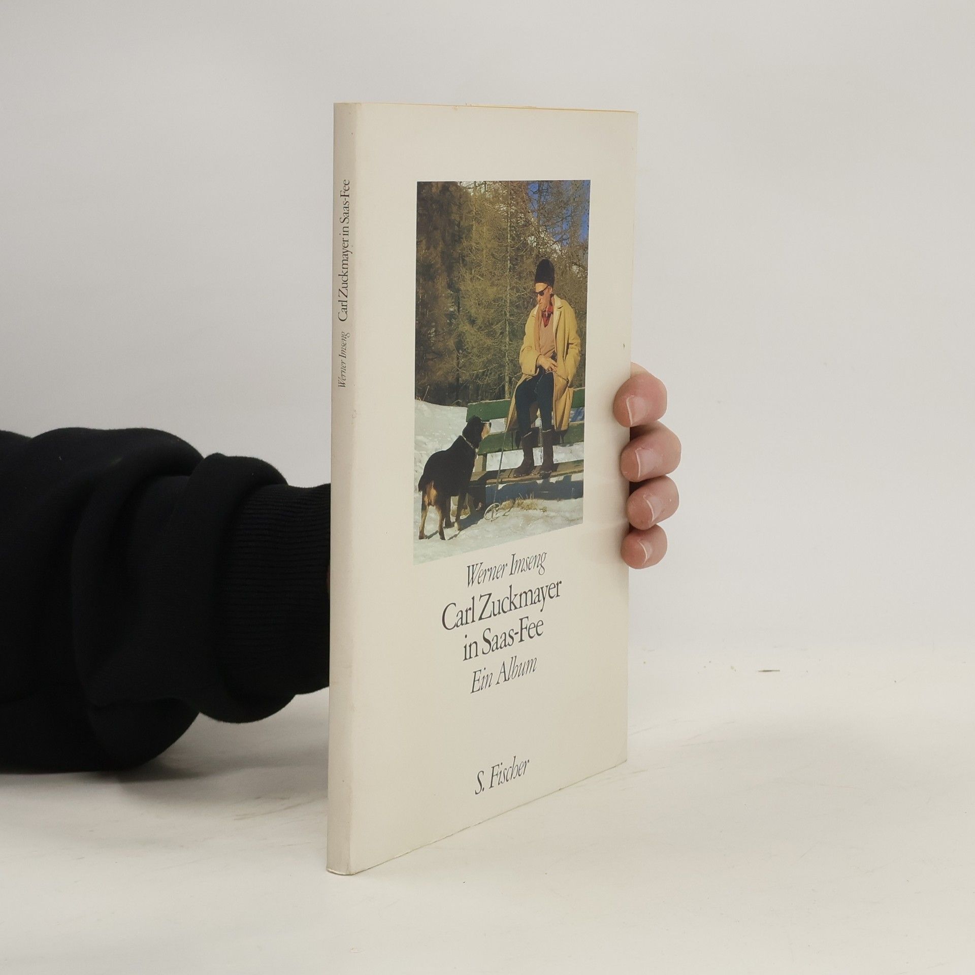 Werner Imseng Carl Zuckmayer in Saas-Fee