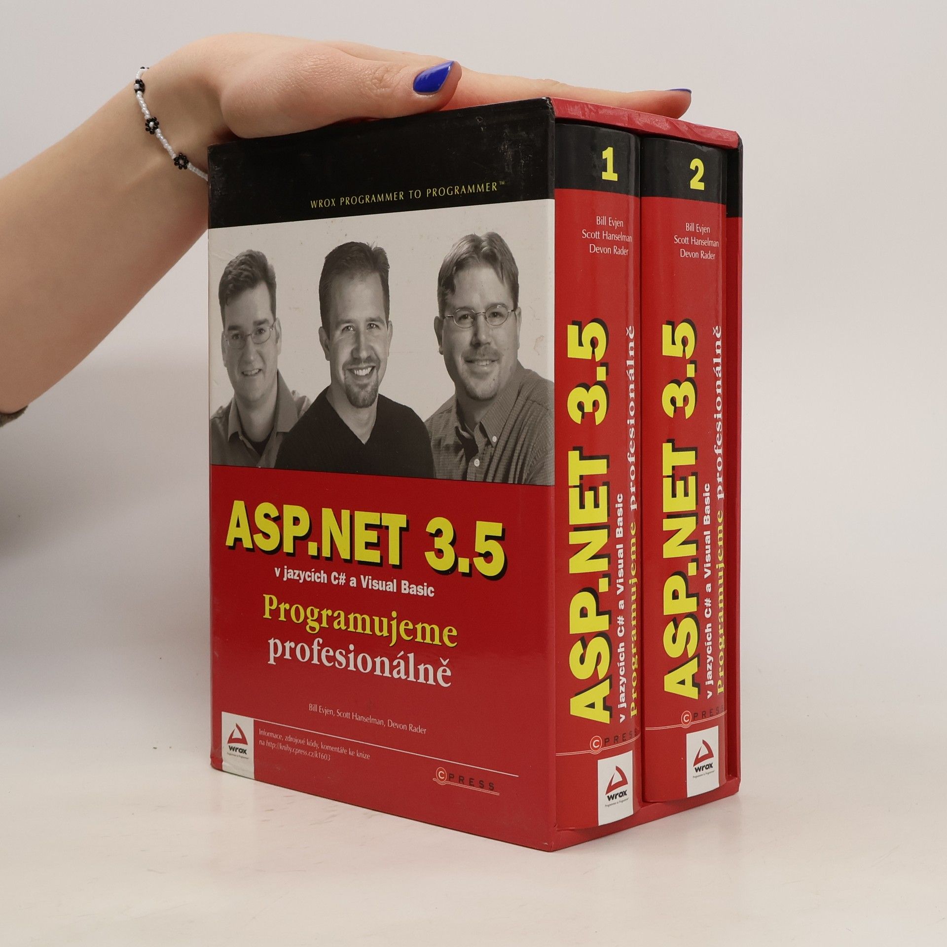 Bill Evjen ASP.NET 3.5 v jazycích C# a Visual Basic: Programujeme profesionálně (originální balení)