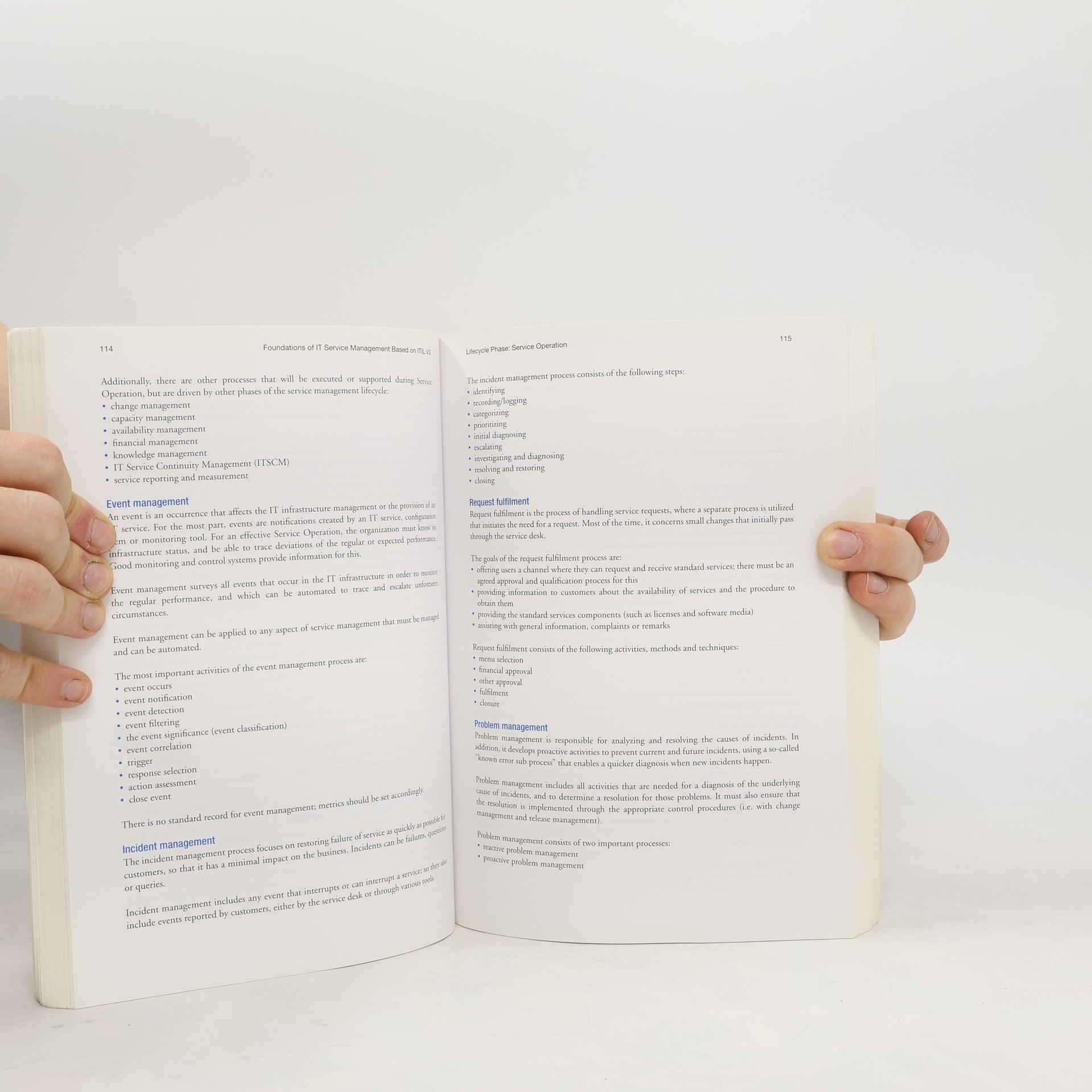 Various authors Foundations of IT service management based on ITIL V3