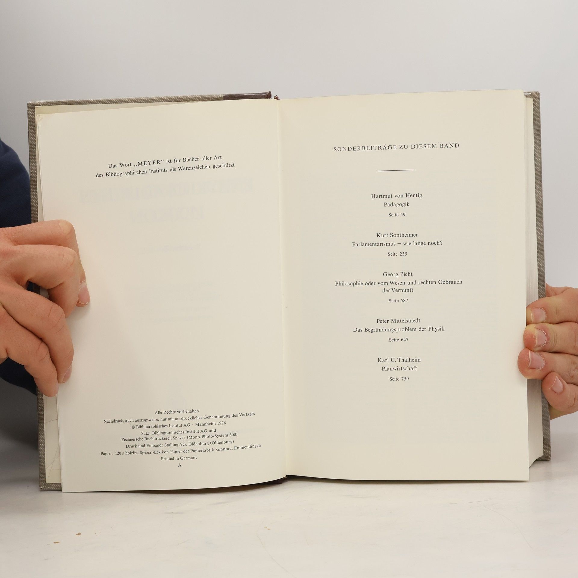 Autorenkollektiv Meyers Enzyklopädisches Lexikon 18. Ot - Pold