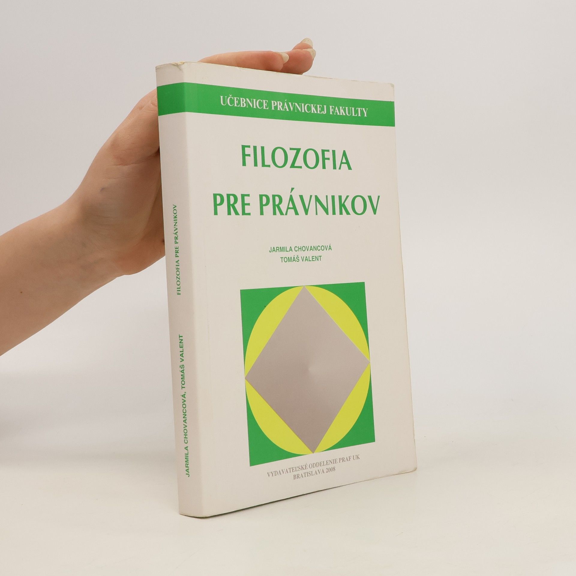 Jarmila Chovancová Filozofia pre právníkov