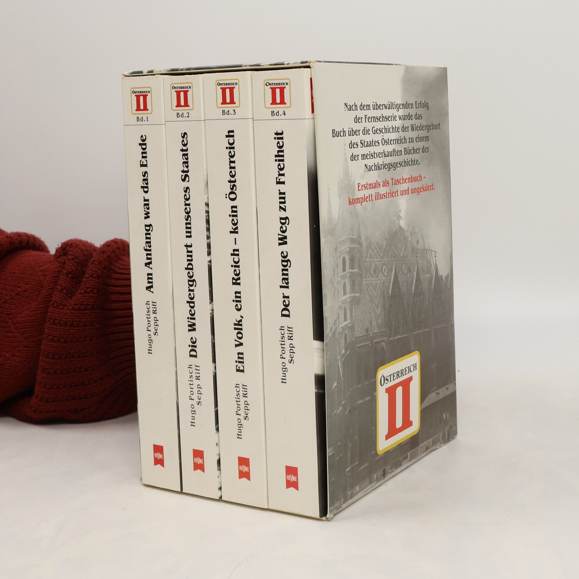Hugo Portisch Österreich II. Band 1-4 (4 Bände, Box)
