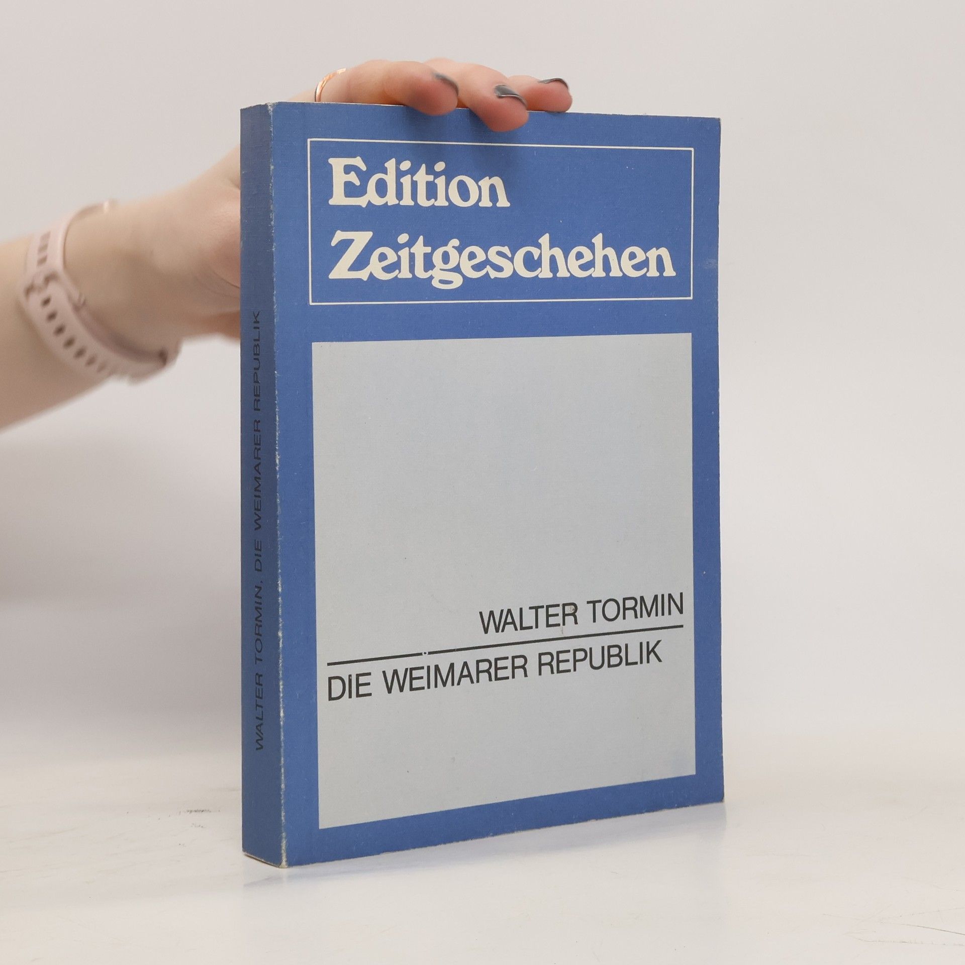 Walter Tormin Die Weimarer Republik