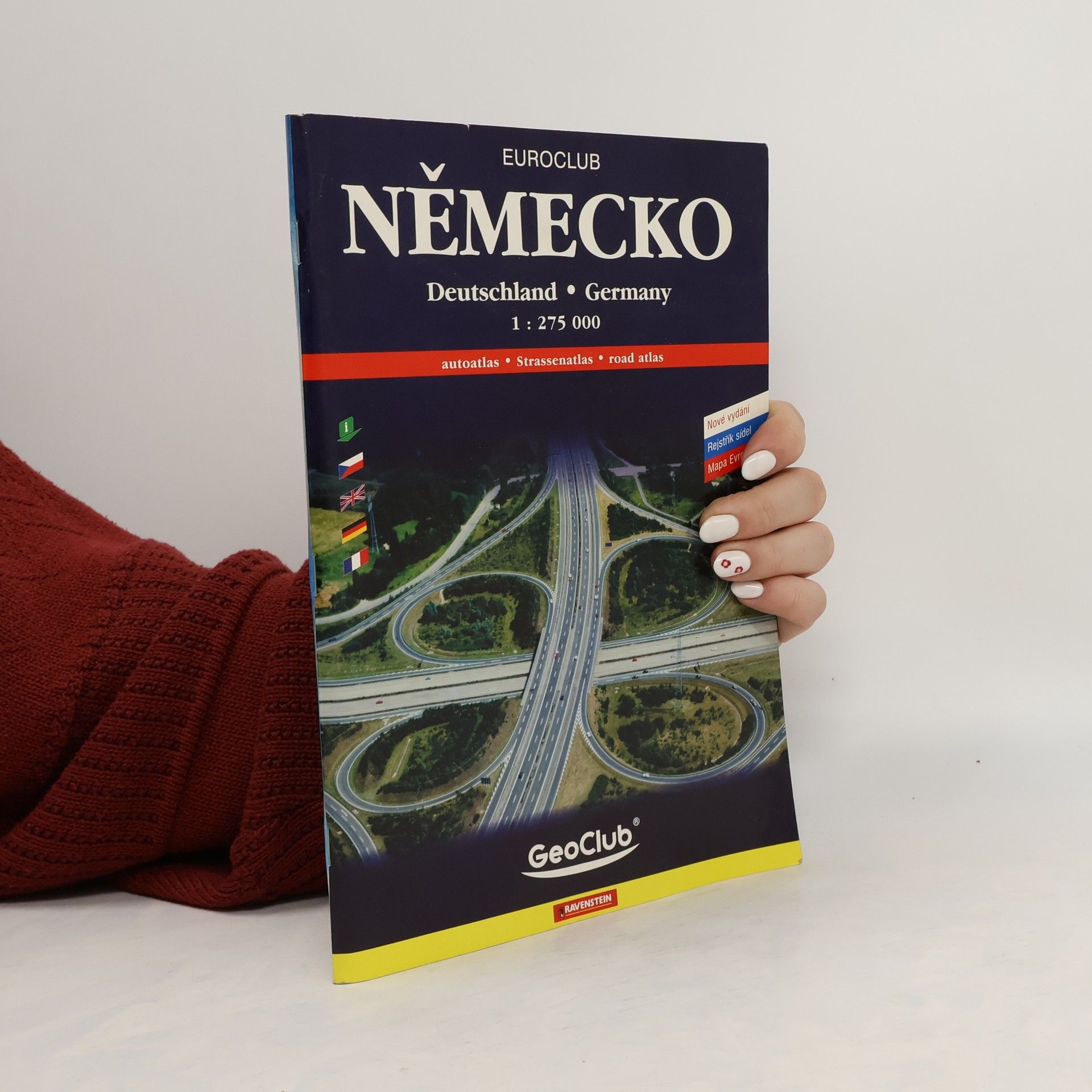 Autores varios Euroclub Německo 1:275 000