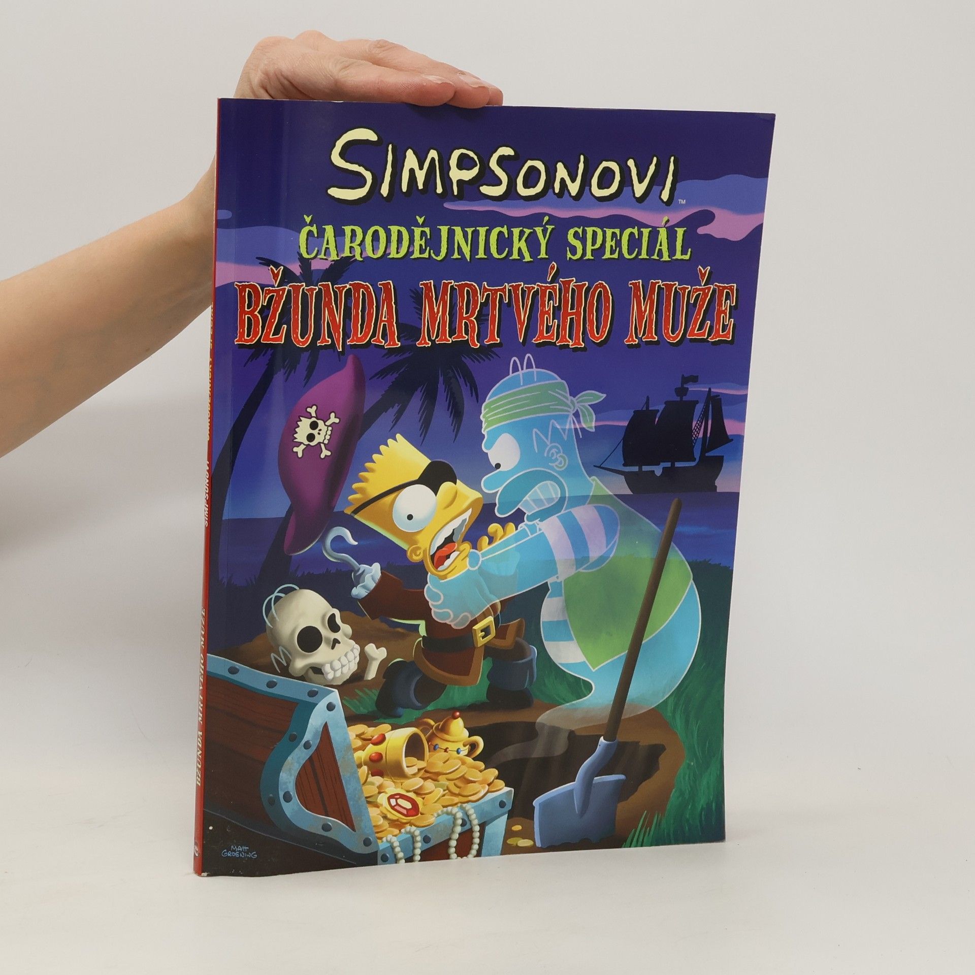 Matt Groening Simpsonovi. Čarodějnický speciál. Bžunda mrtvého muže