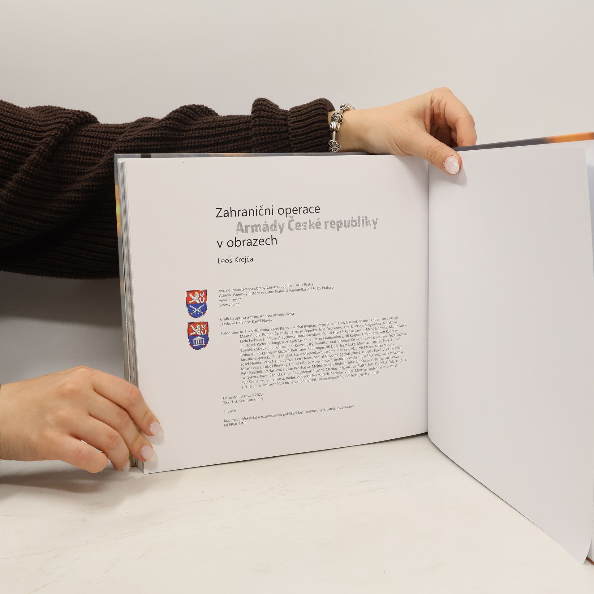 Leoš Krejča Zahraniční operace Armády České republiky v obrazech