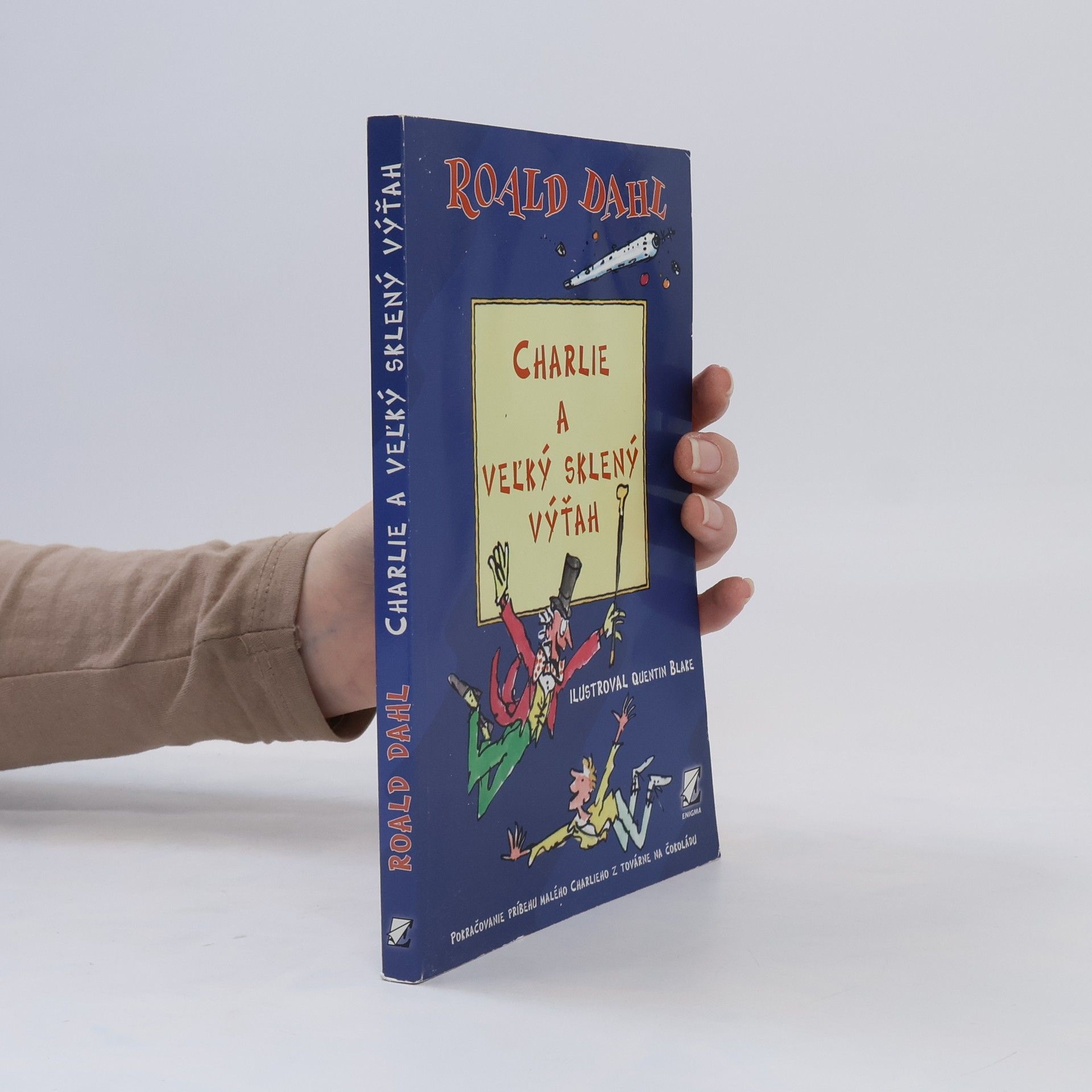 Roald Dahl Charlie a veľký sklenený výťah