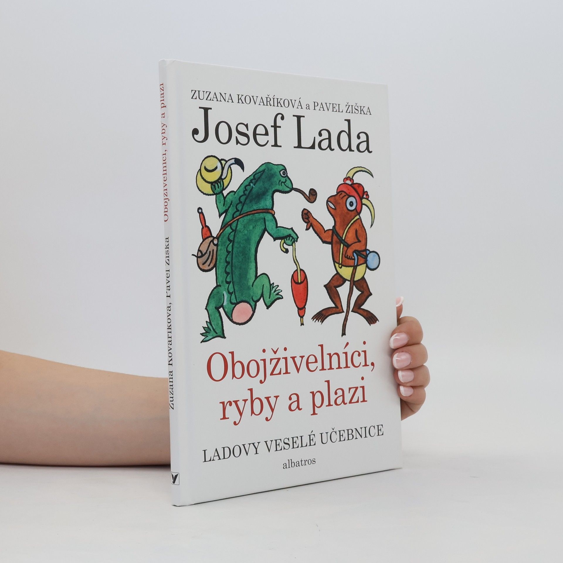 Pavel Žiška Ladovy veselé učebnice (4) - Obojživelníci, ryby a plazi